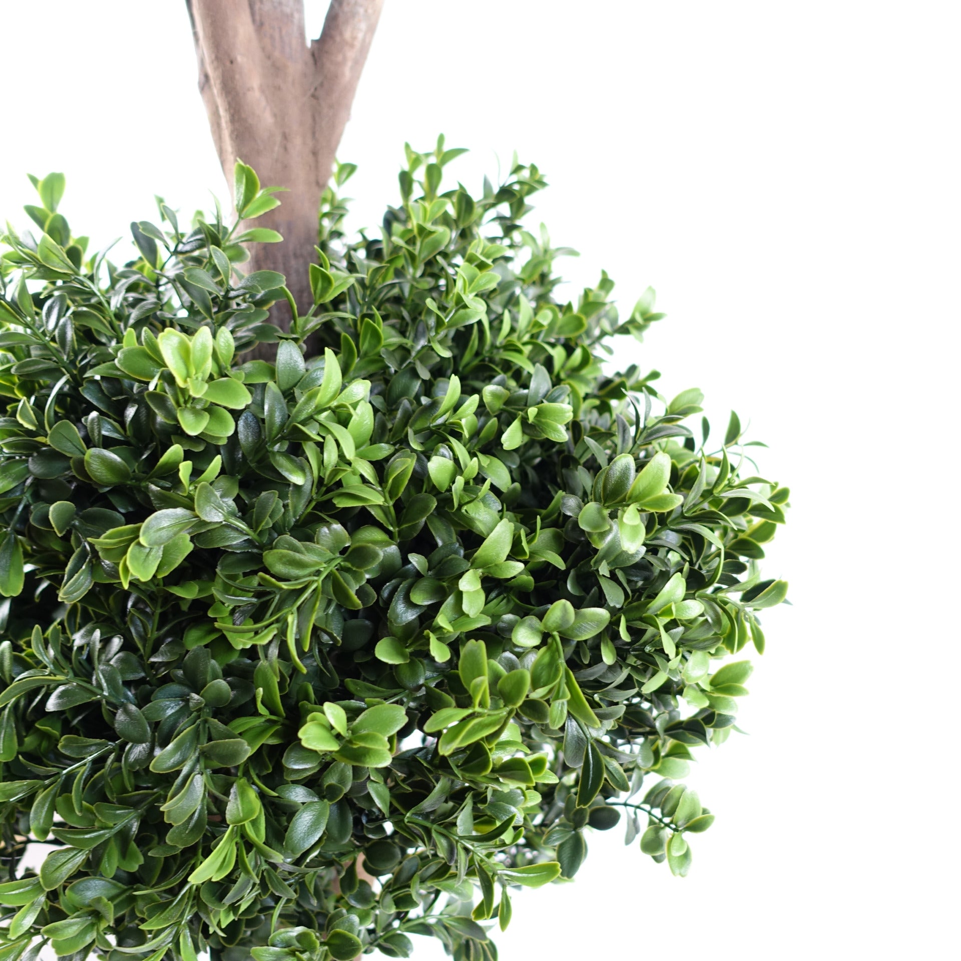 120cm Buxus Triple Ball Artificial Tree UV Resistant Outdoor Topiary
