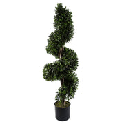 Large Spiral Buxus Artificial Topiary Tree UV Resistant Outdoor