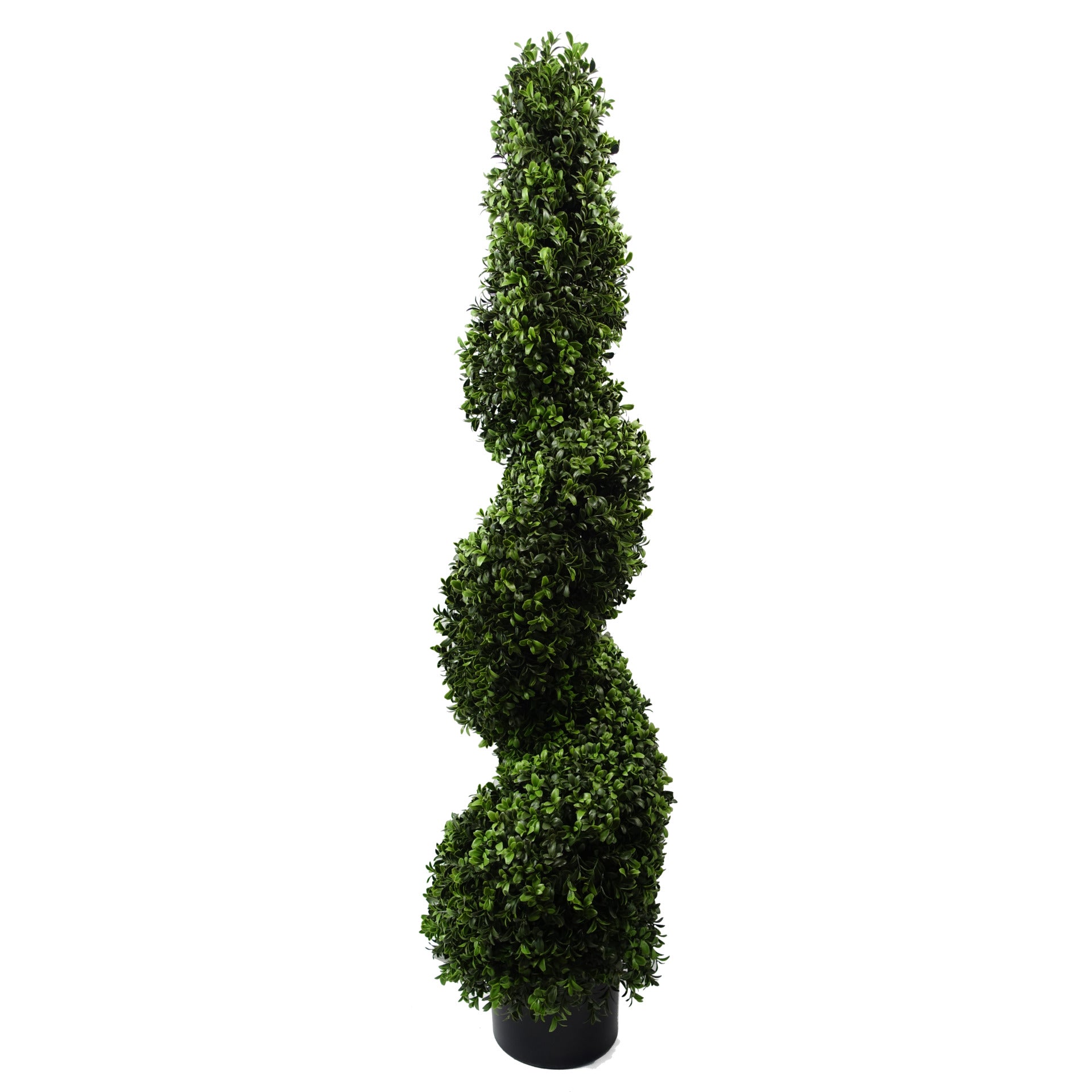 120cm Spiral Buxus Artificial Tree UV Resistant Outdoor