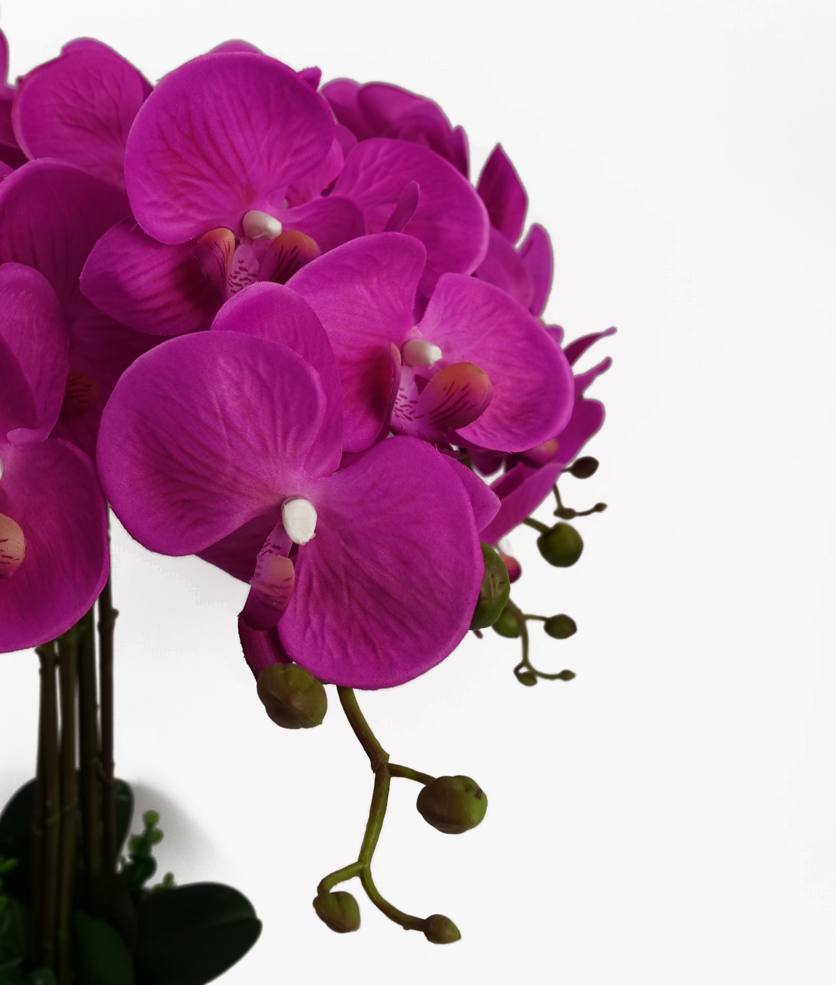 85cm Artificial Deluxe Bush Orchid
