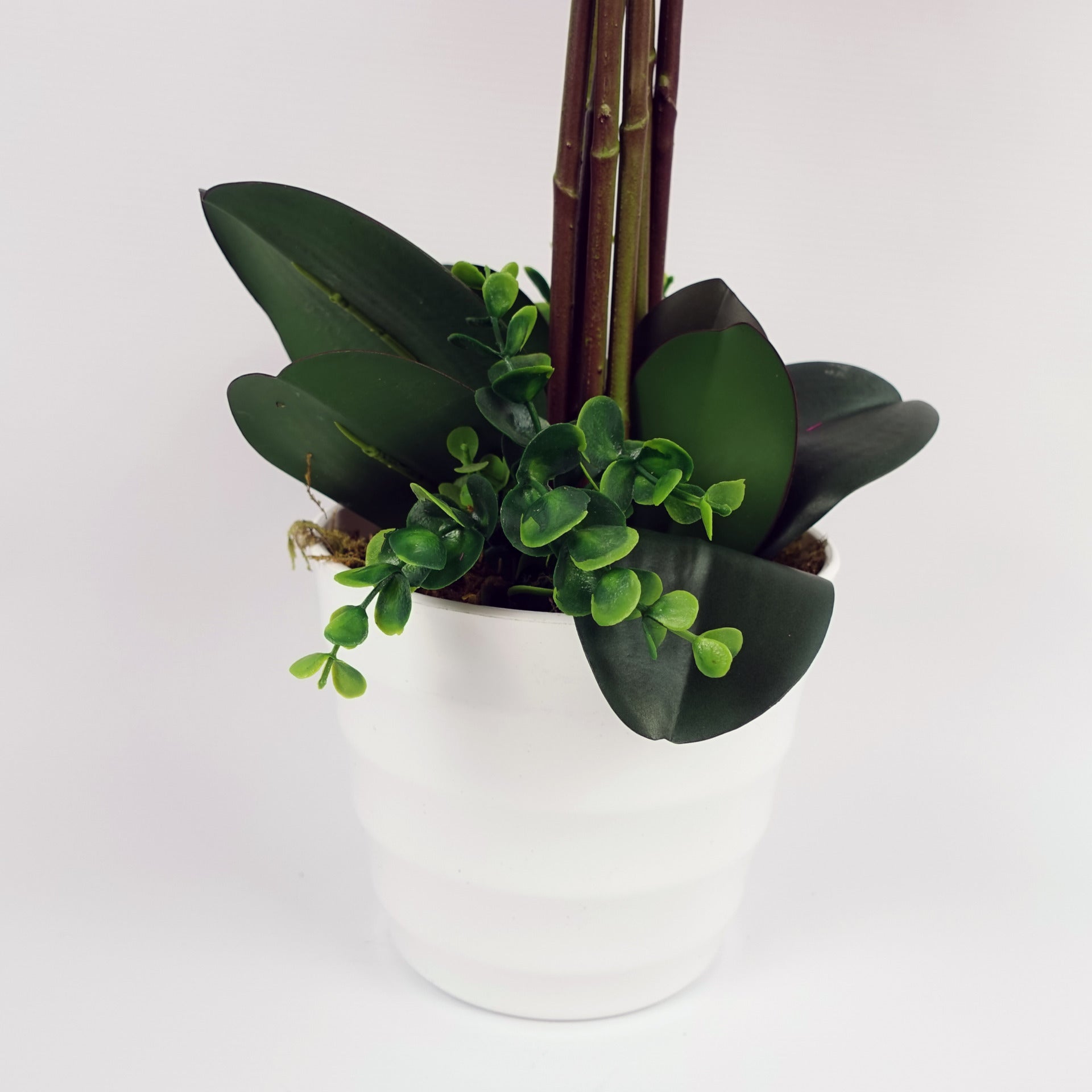 85cm Artificial Deluxe Bush Orchid