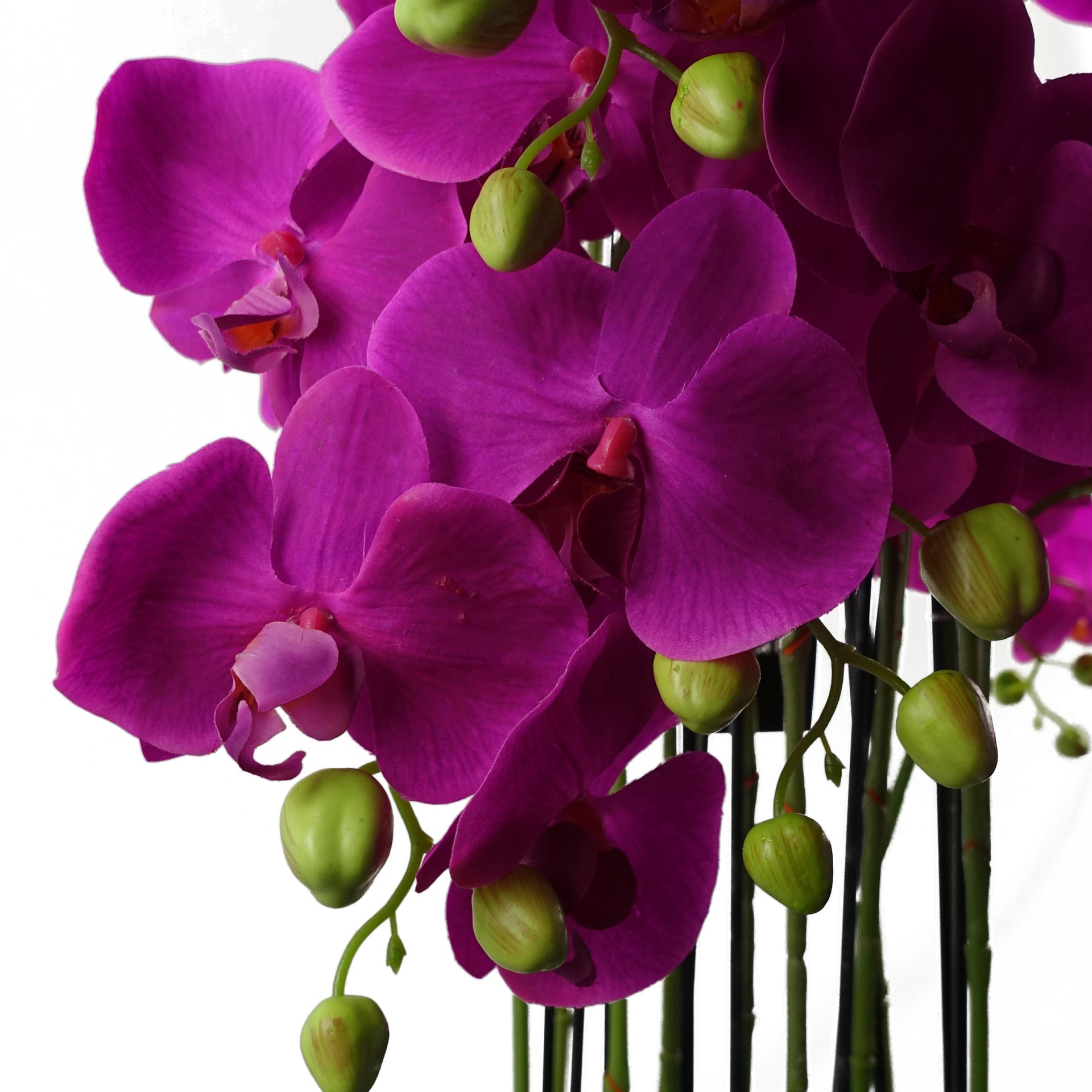 150cm Giant Purple Orchid Plant - Artificial - 189 flowers REAL TOUCH