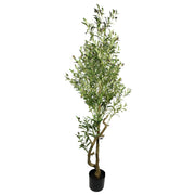 160cm Artificial Olive Tree 1296 Leaves 72 Olives