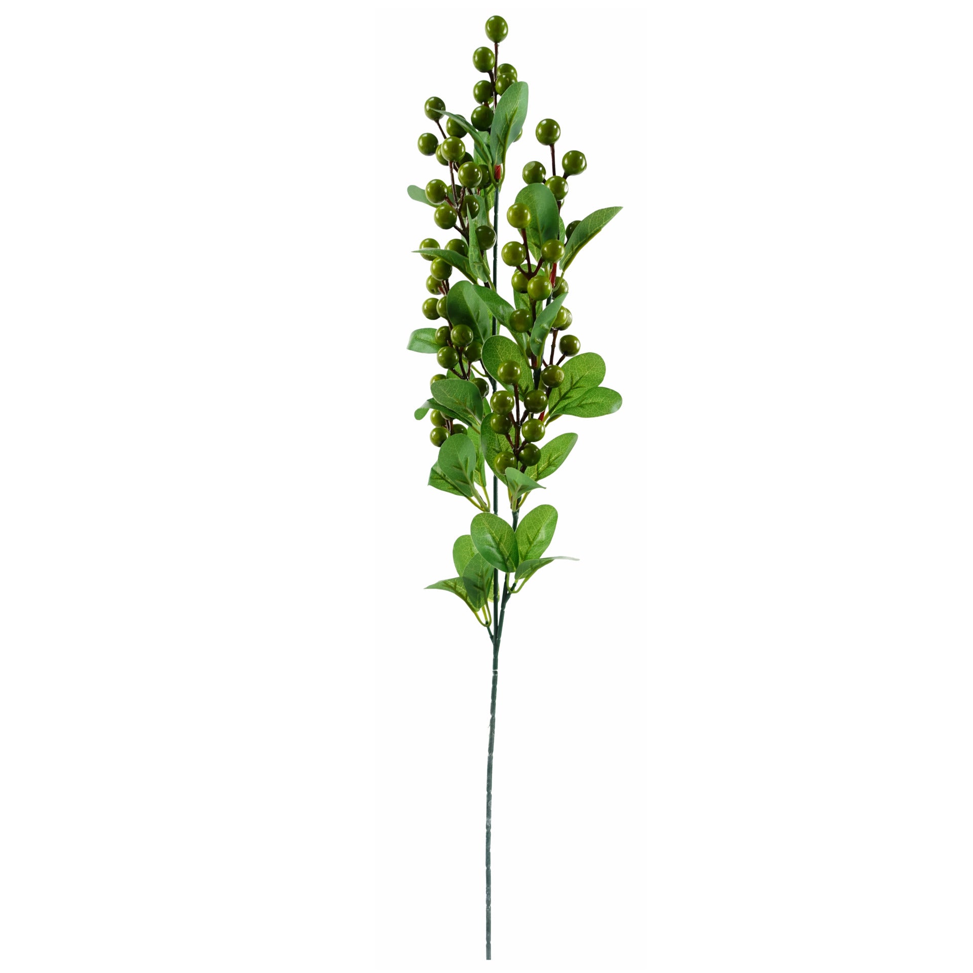75cm Dahlia Peony Artificial Foliage Retro Vase