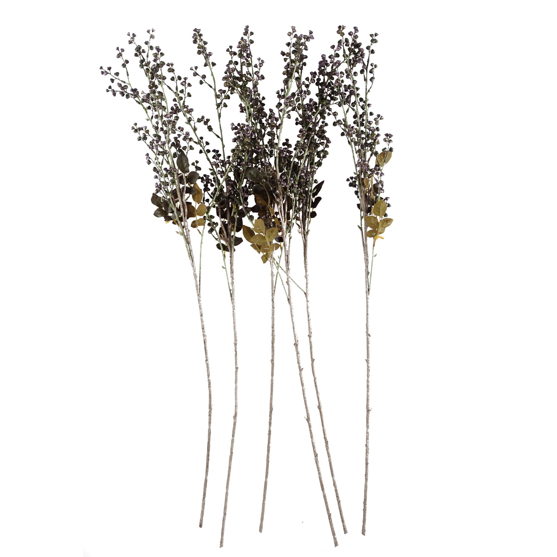 85cm Artificial Dark Berry Stem
