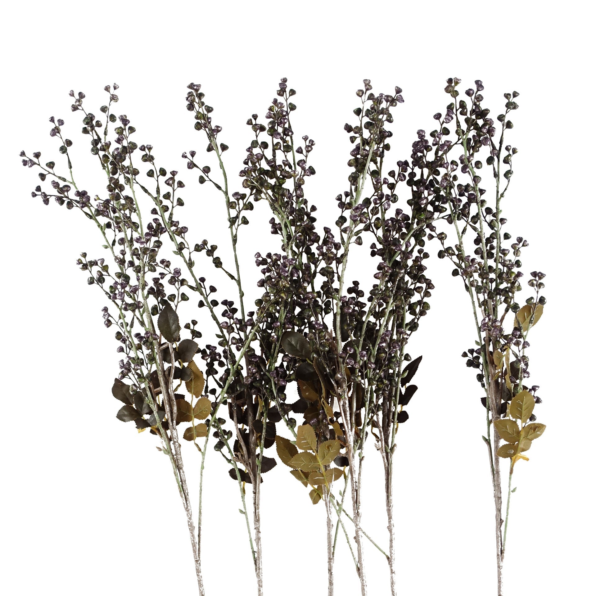 85cm Artificial Dark Berry Stem