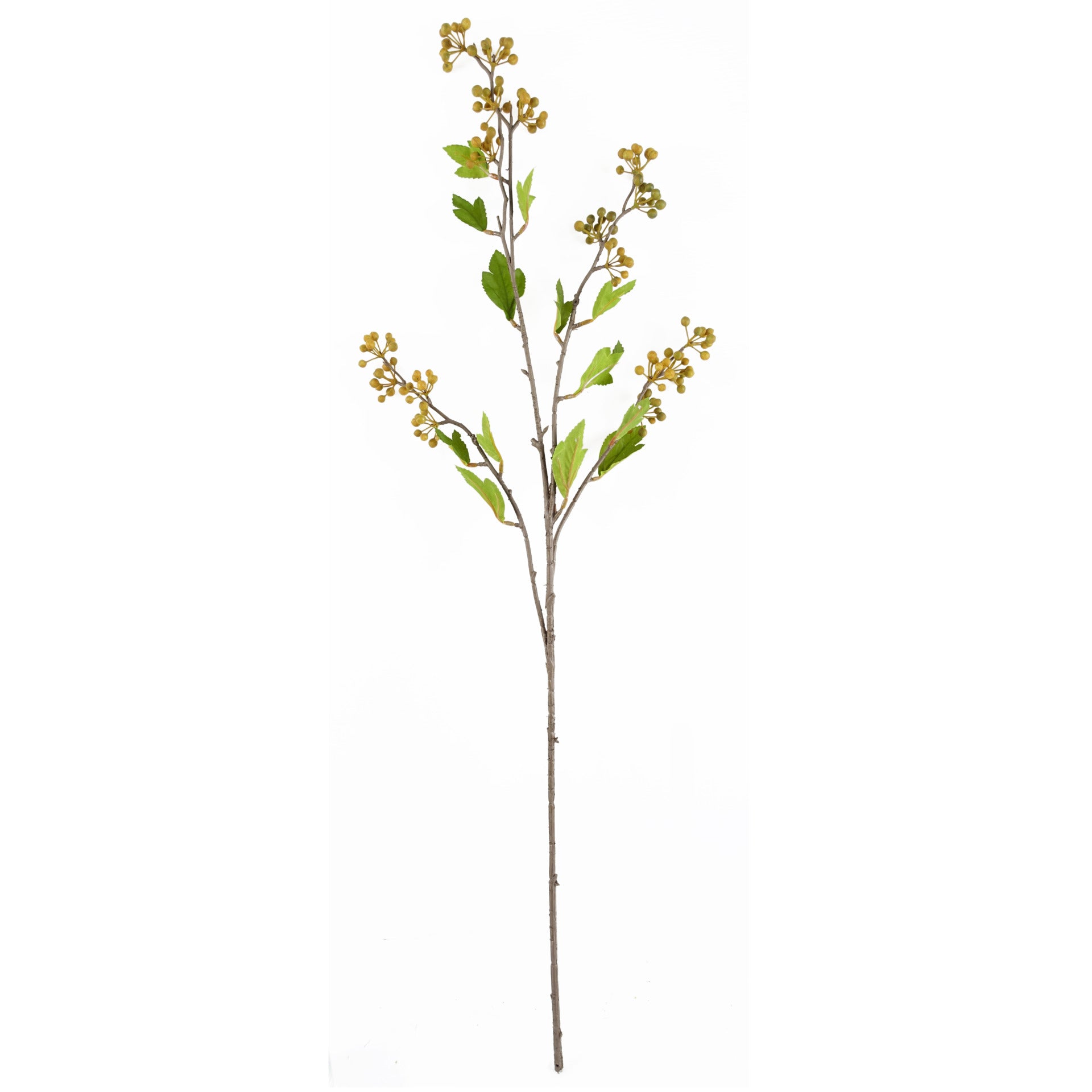 90cm Artificial Yellow Berry Stem