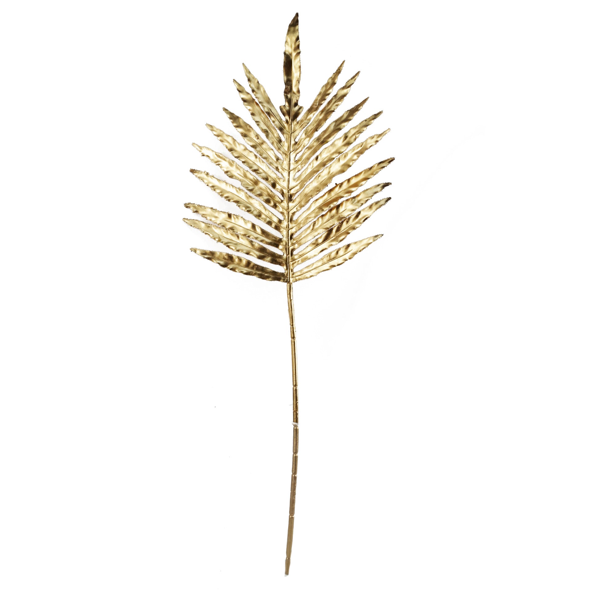 80 cm Künstliche lila Sonnenblume und Goldblatt-Arrangement Glasvase