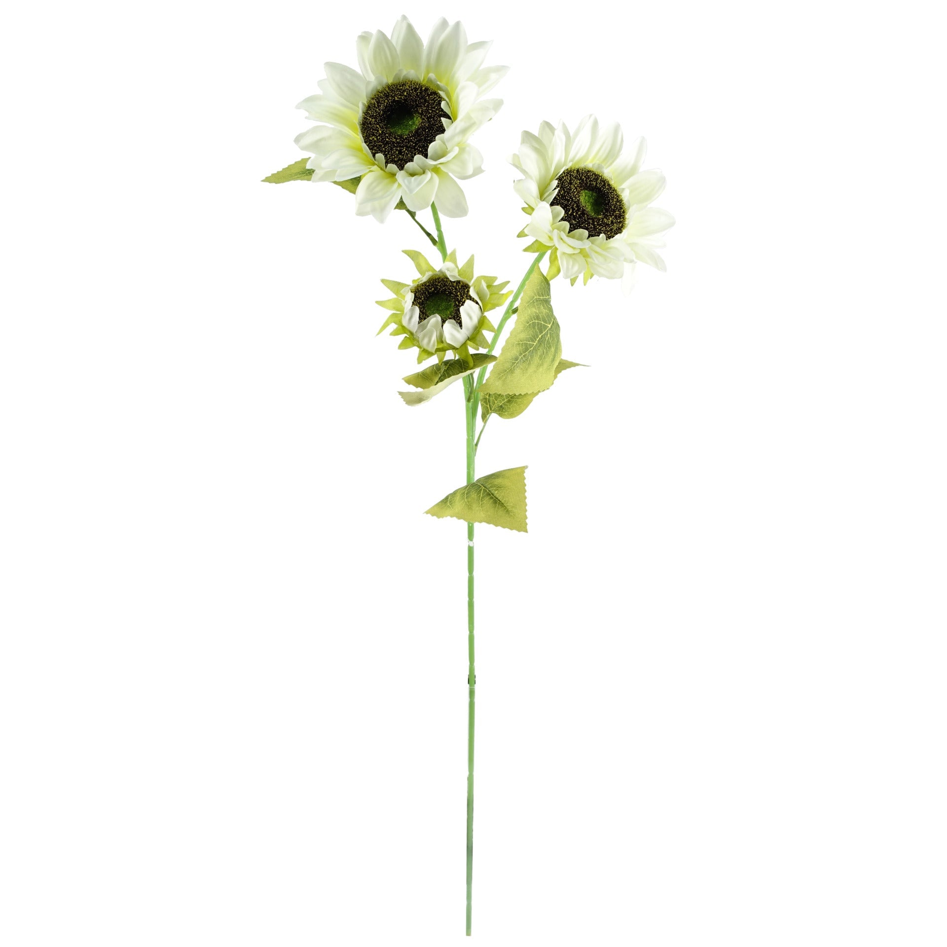 88cm Faux Artificial Sunflower with 3 heads