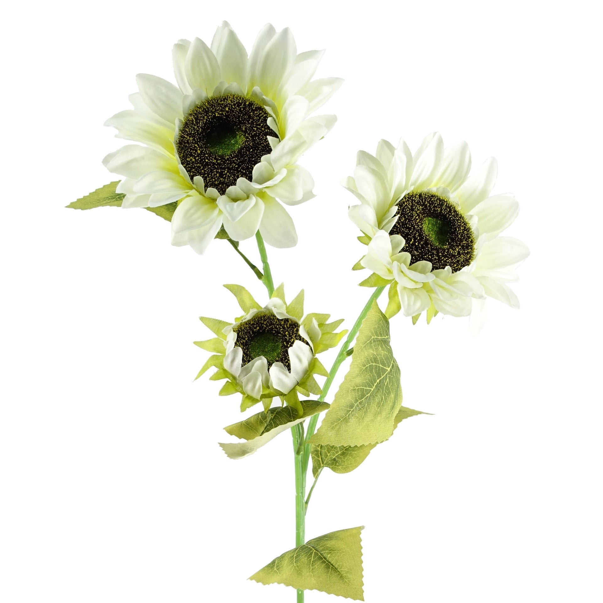 88cm Faux Artificial Sunflower with 3 heads