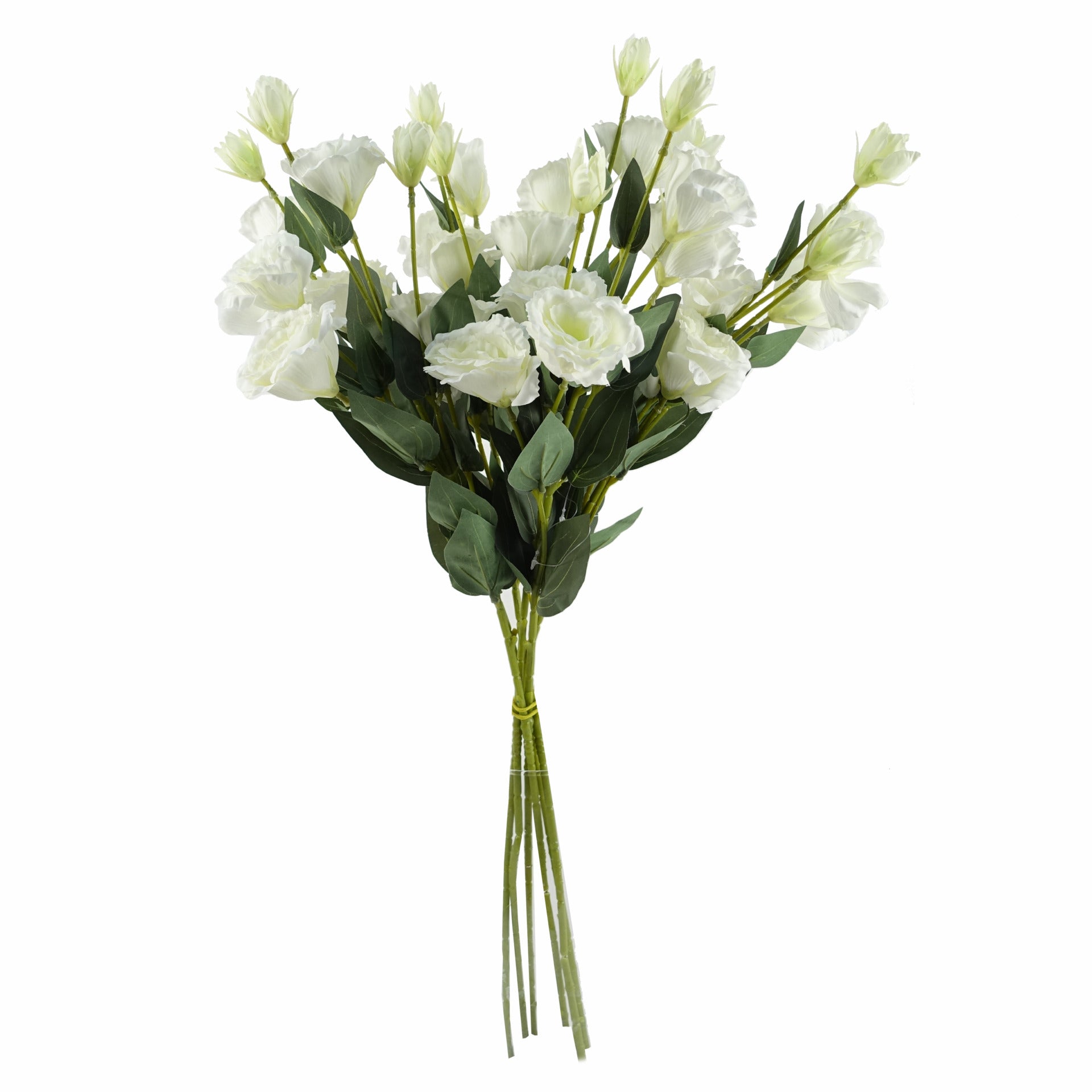 80cm Artificial Faux Wild Rose Stem - 36 Flowers