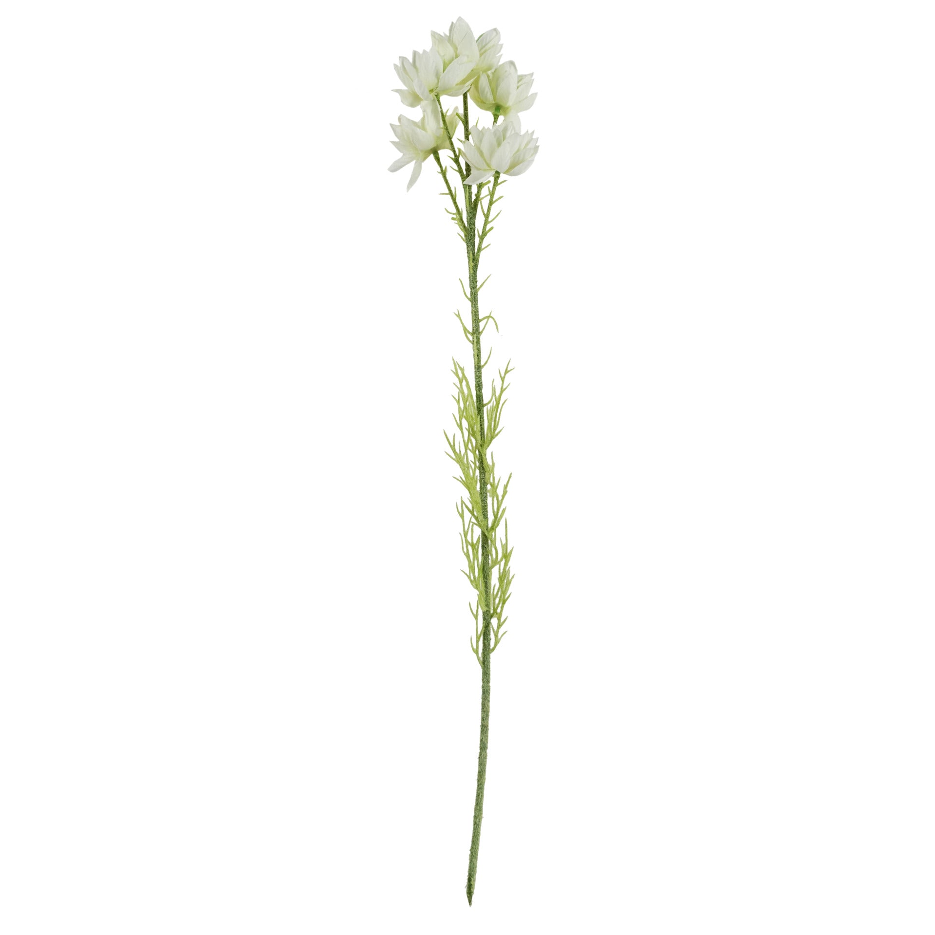 60cm Faux Starflower Stem - 5 Flowers
