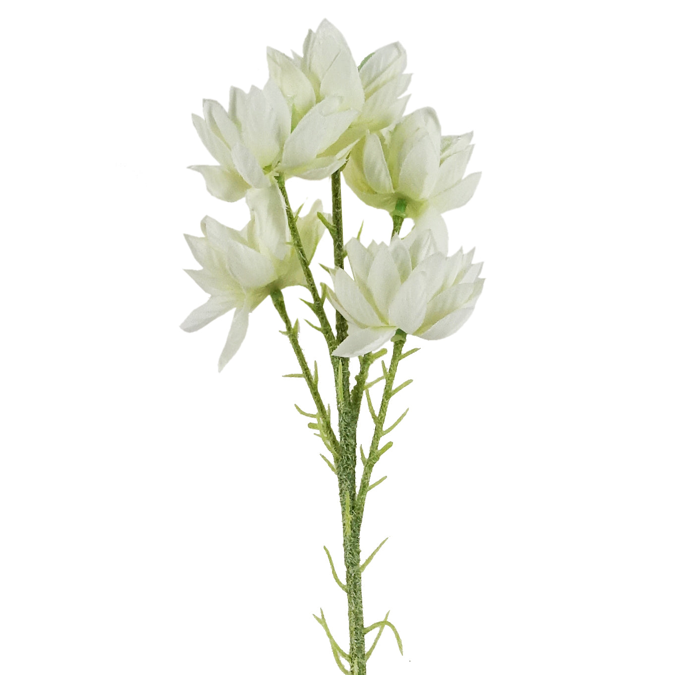 60cm Faux Starflower Stem - 5 Flowers