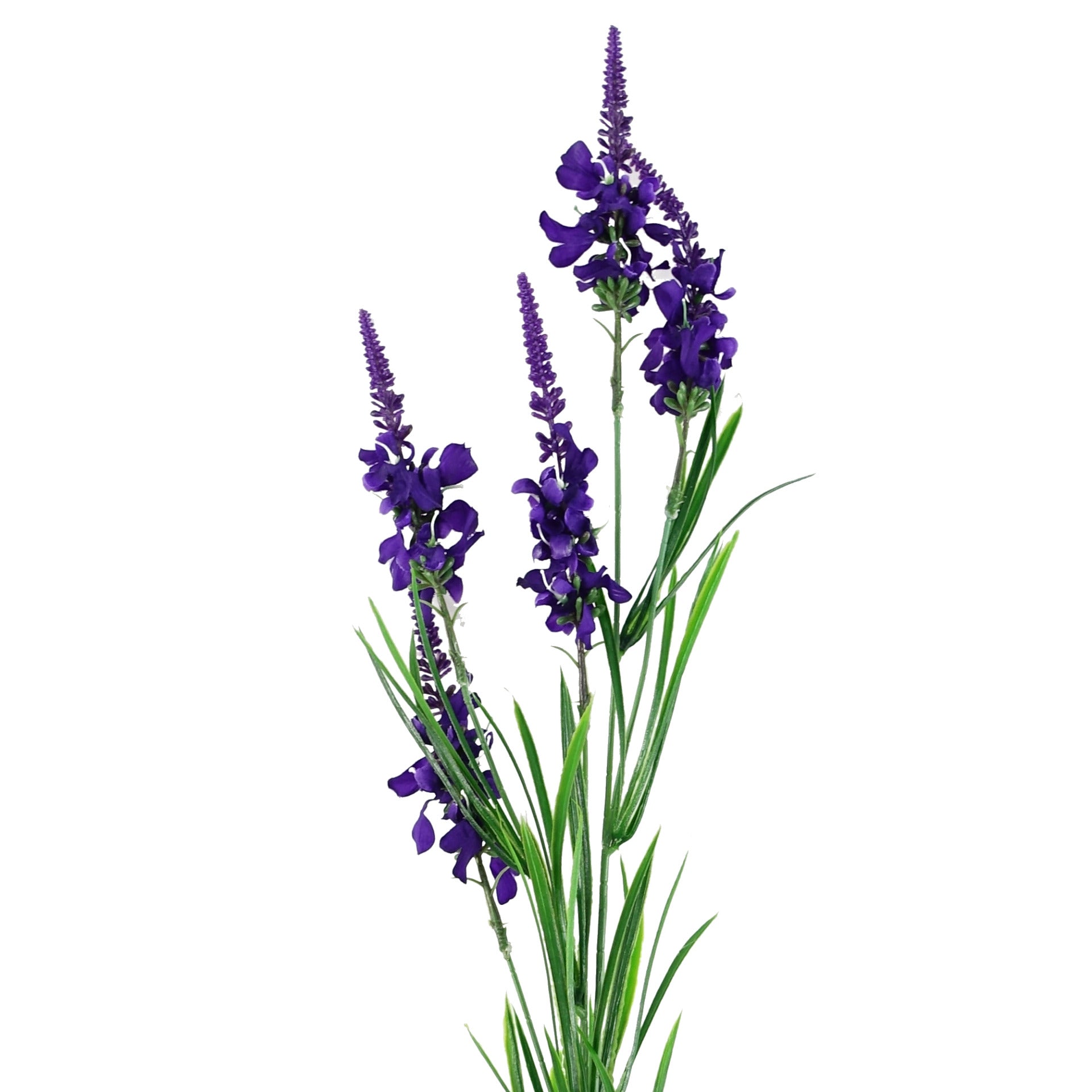 80cm Faux Larkspur Artifical Stem