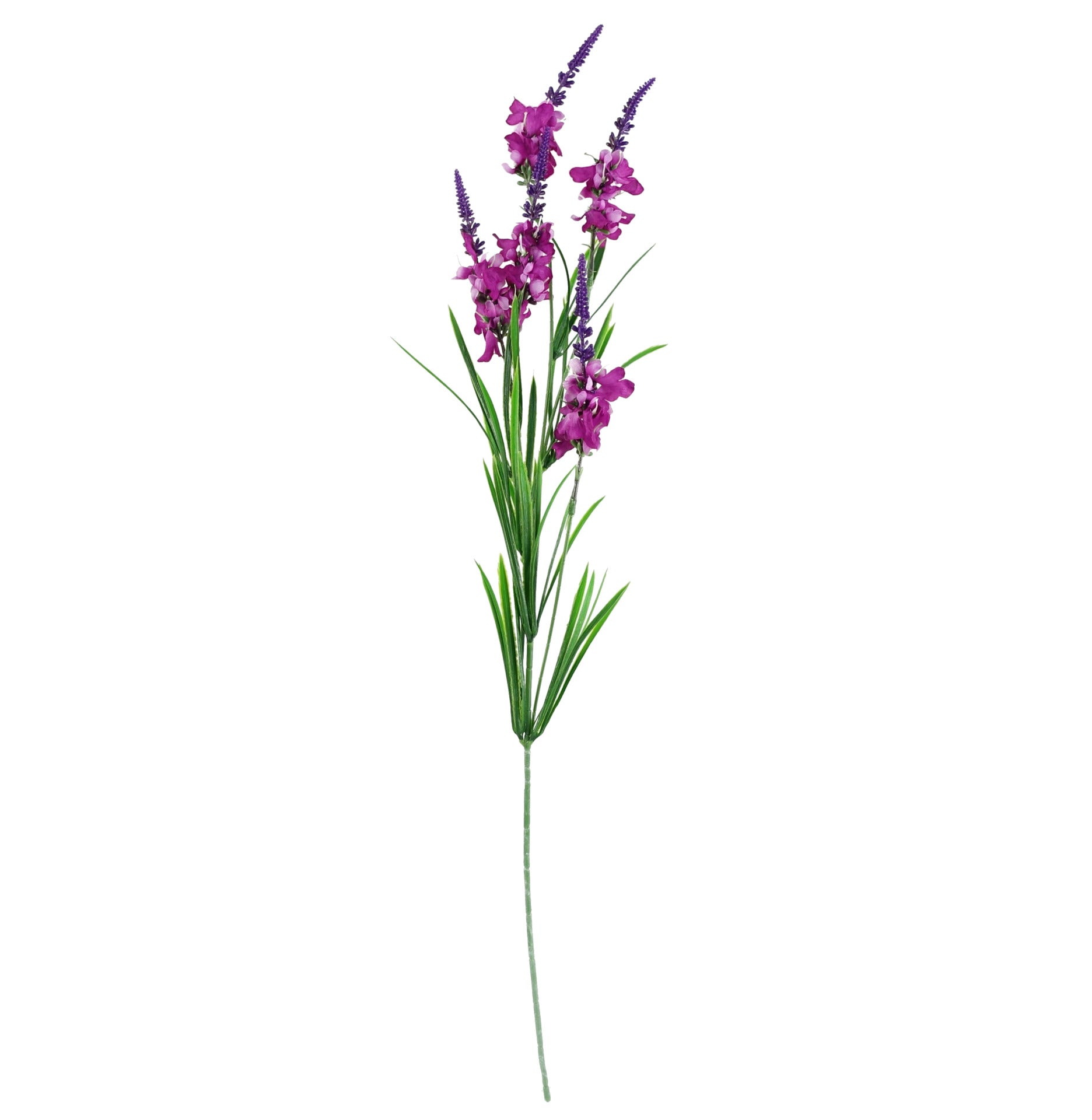 80cm Faux Larkspur Artifical Stem