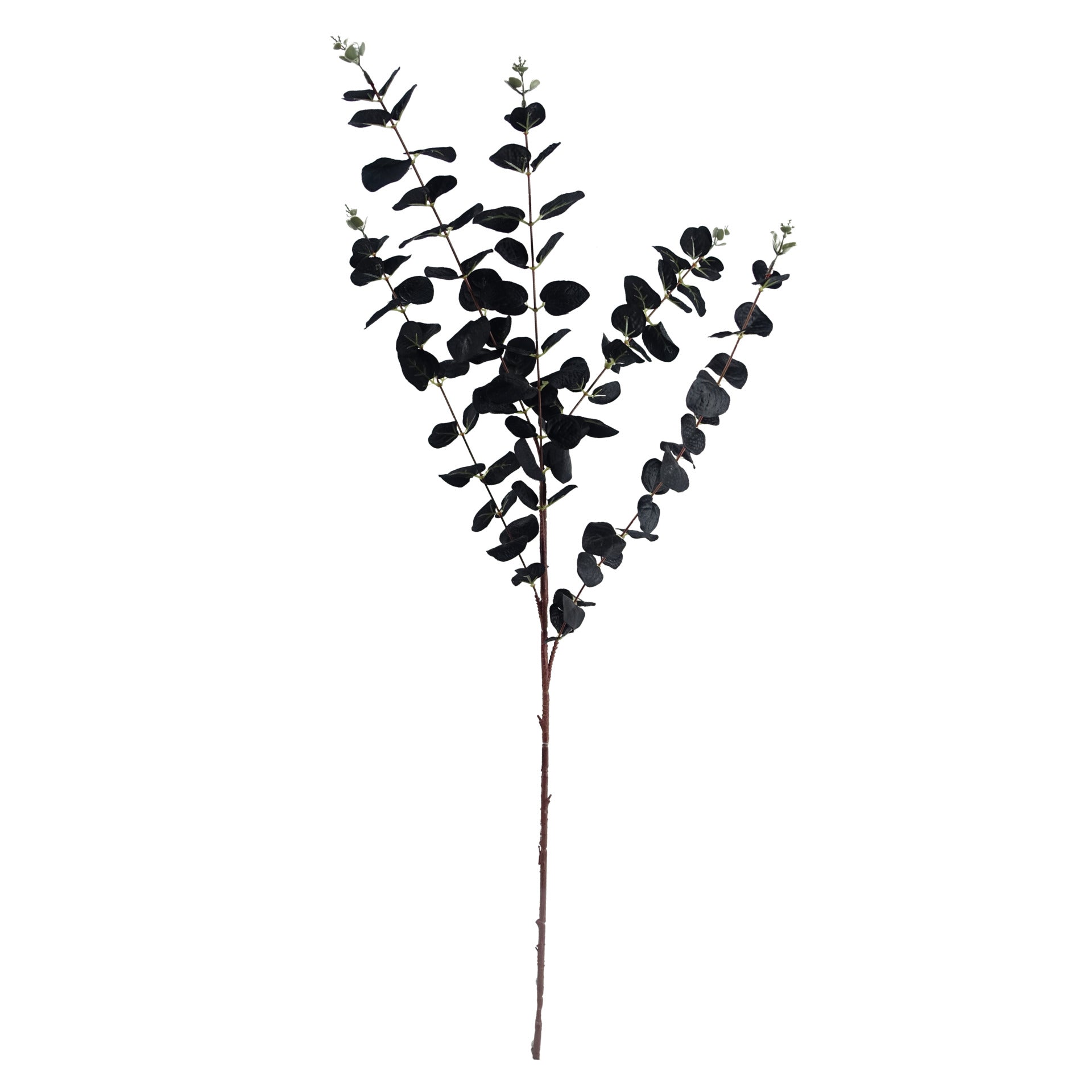 80 cm künstliches Orangen-Chrysanthemen-Blattwerk und Glasvase