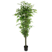 180cm Artificial Ficus Tree Green Realistic