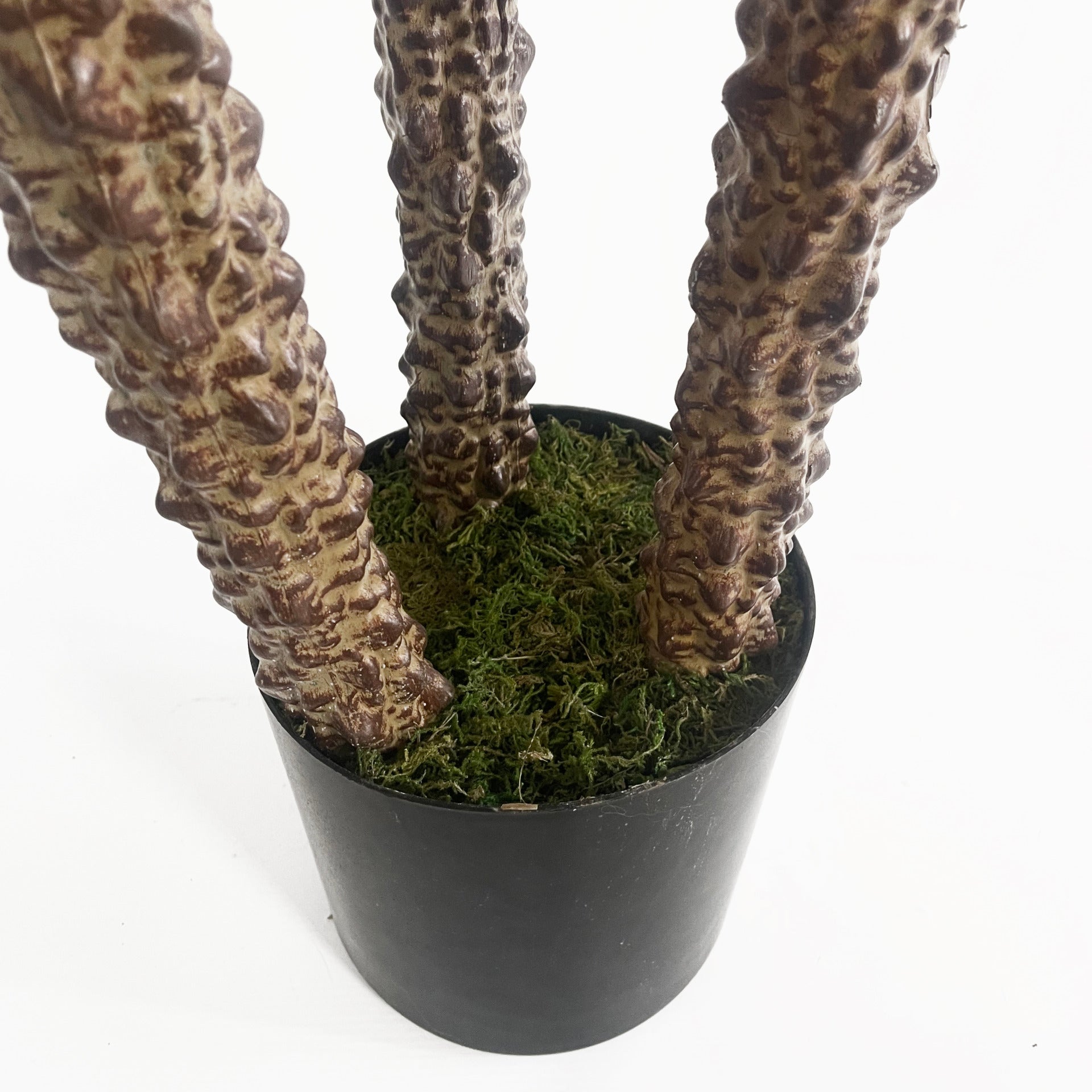 155cm Artificial UV Resistant XL Triple Yucca Tree Plant Spiky Tree Triple Dark