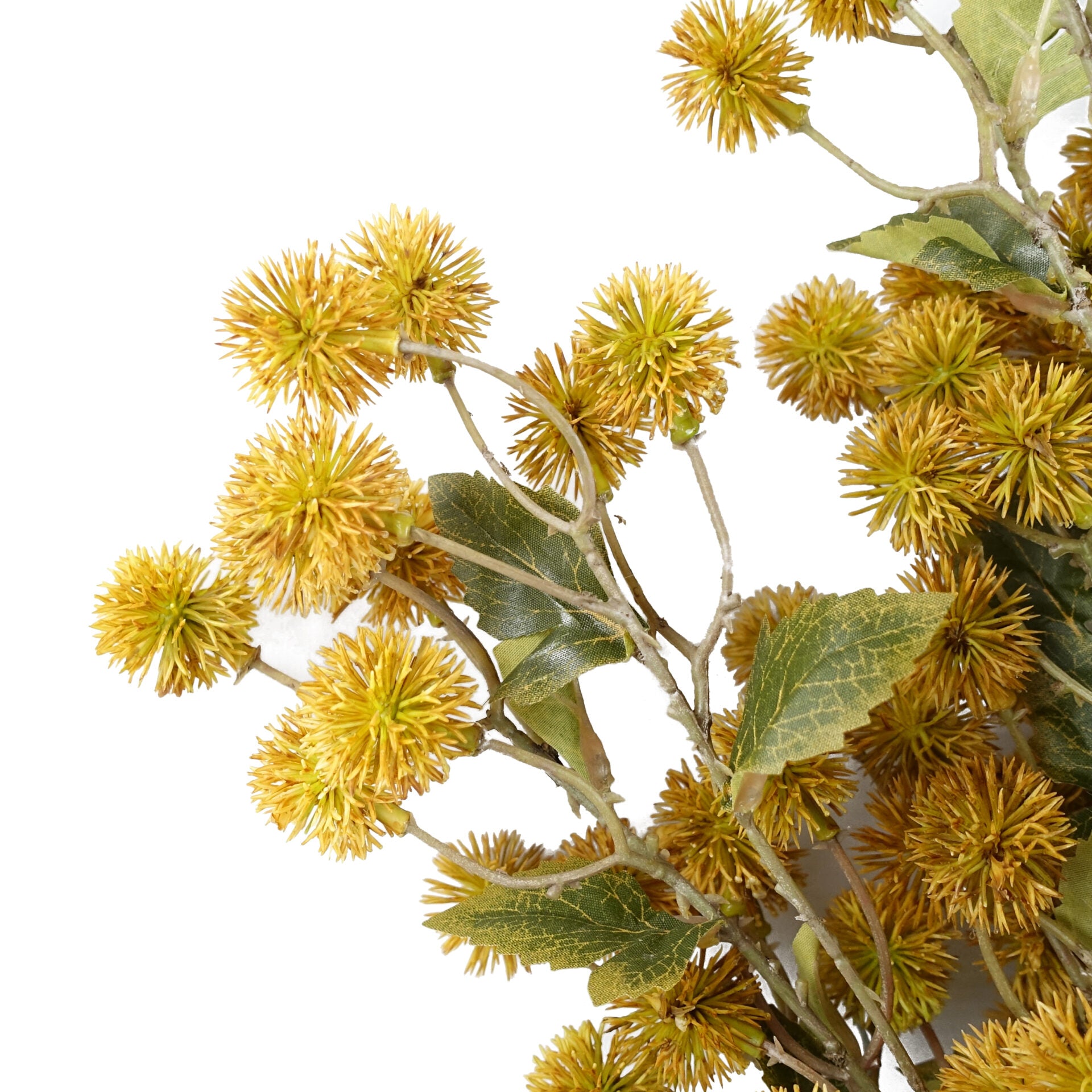 85cm Craspedia Stem Faux Artificial