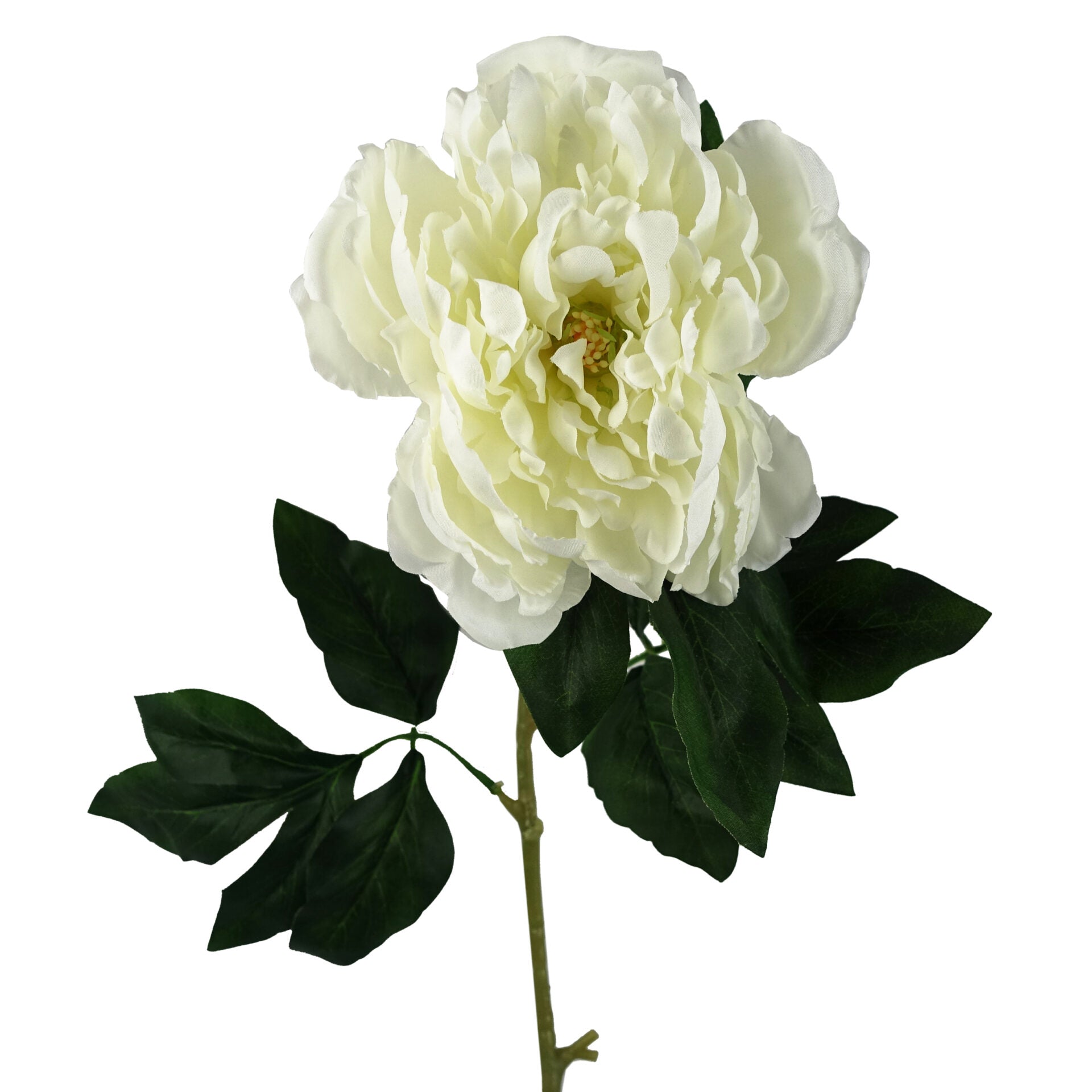 80cm Artificial Realistic Faux Peony Stem
