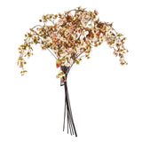 110cm Natural Pink Trailing Cherry Stem Spray Artificial