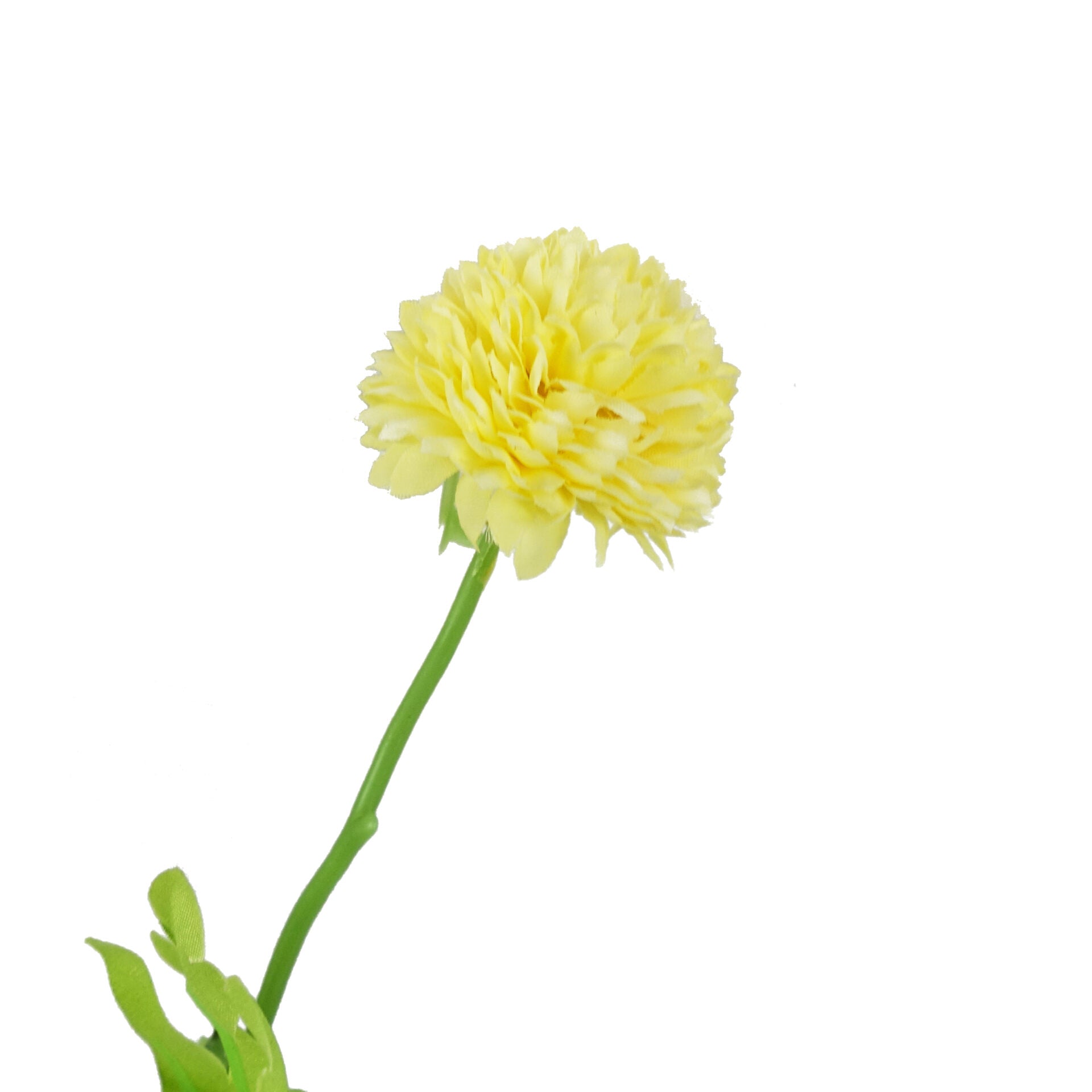 50cm Dahlia Pompom Faux Artificial Stem