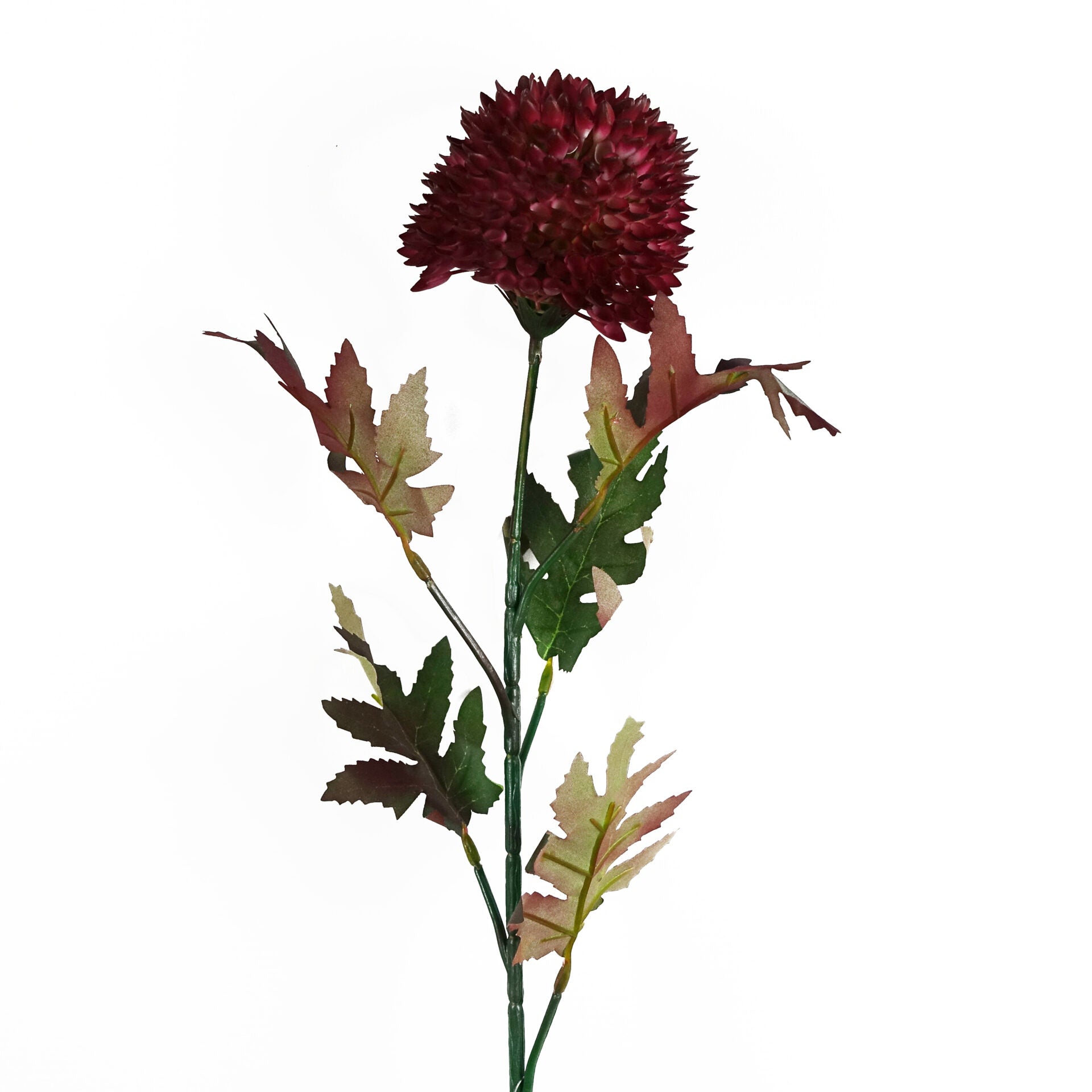 70cm Large Ball Dahlia Artificial Flower Stem Faux