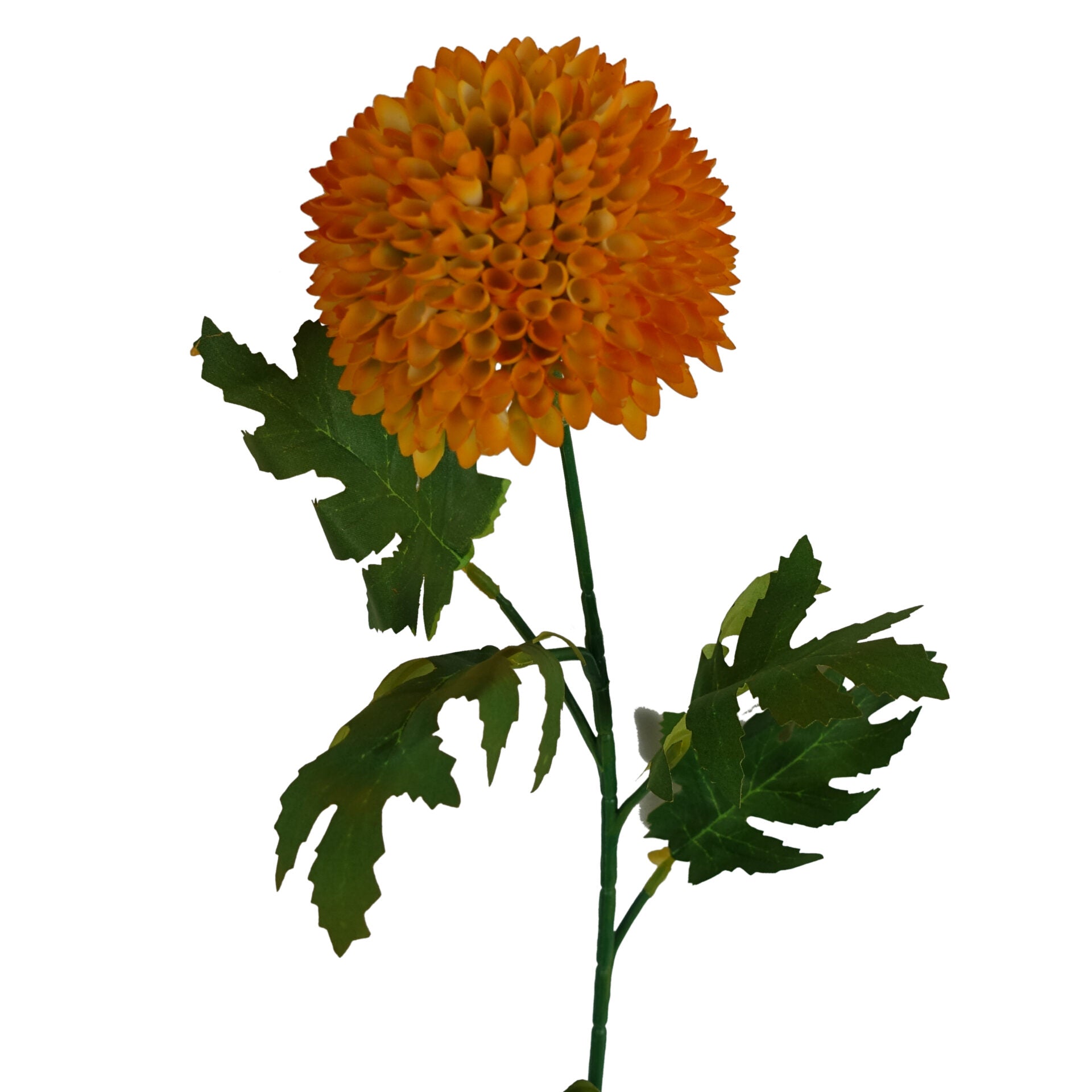 70cm Large Ball Dahlia Artificial Flower Stem Faux