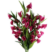 100cm Trumpet Artificial Flower Stem Fuchsia Faux