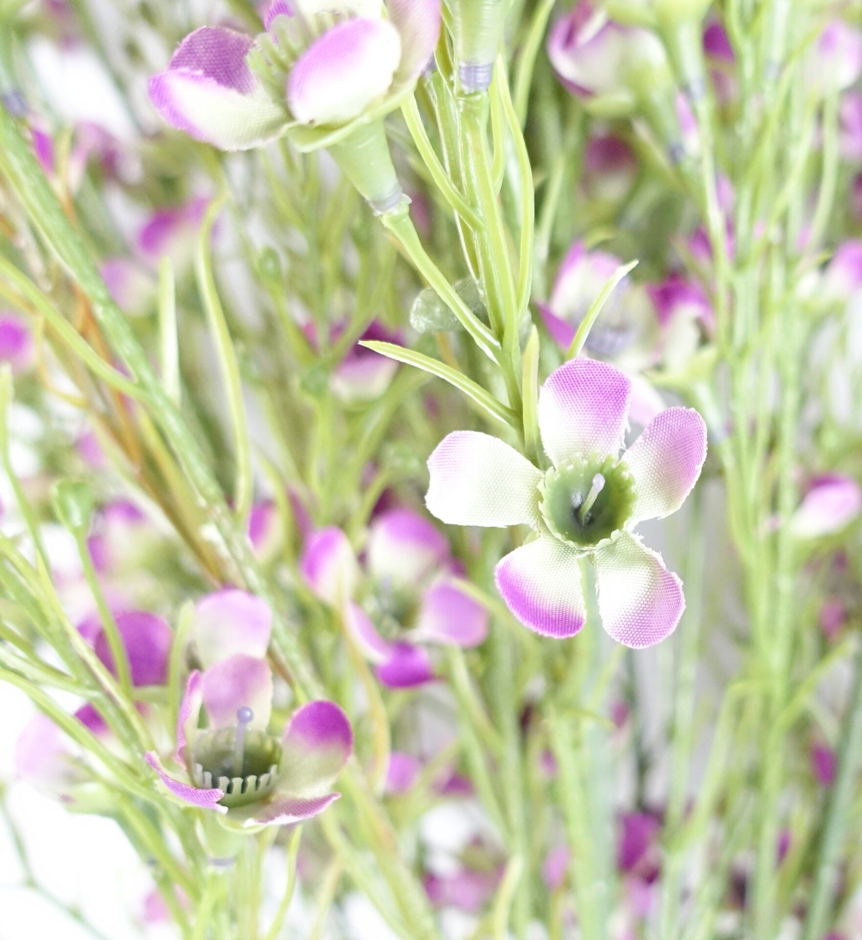 100cm Artificial Foliage Stem with Small Flowers