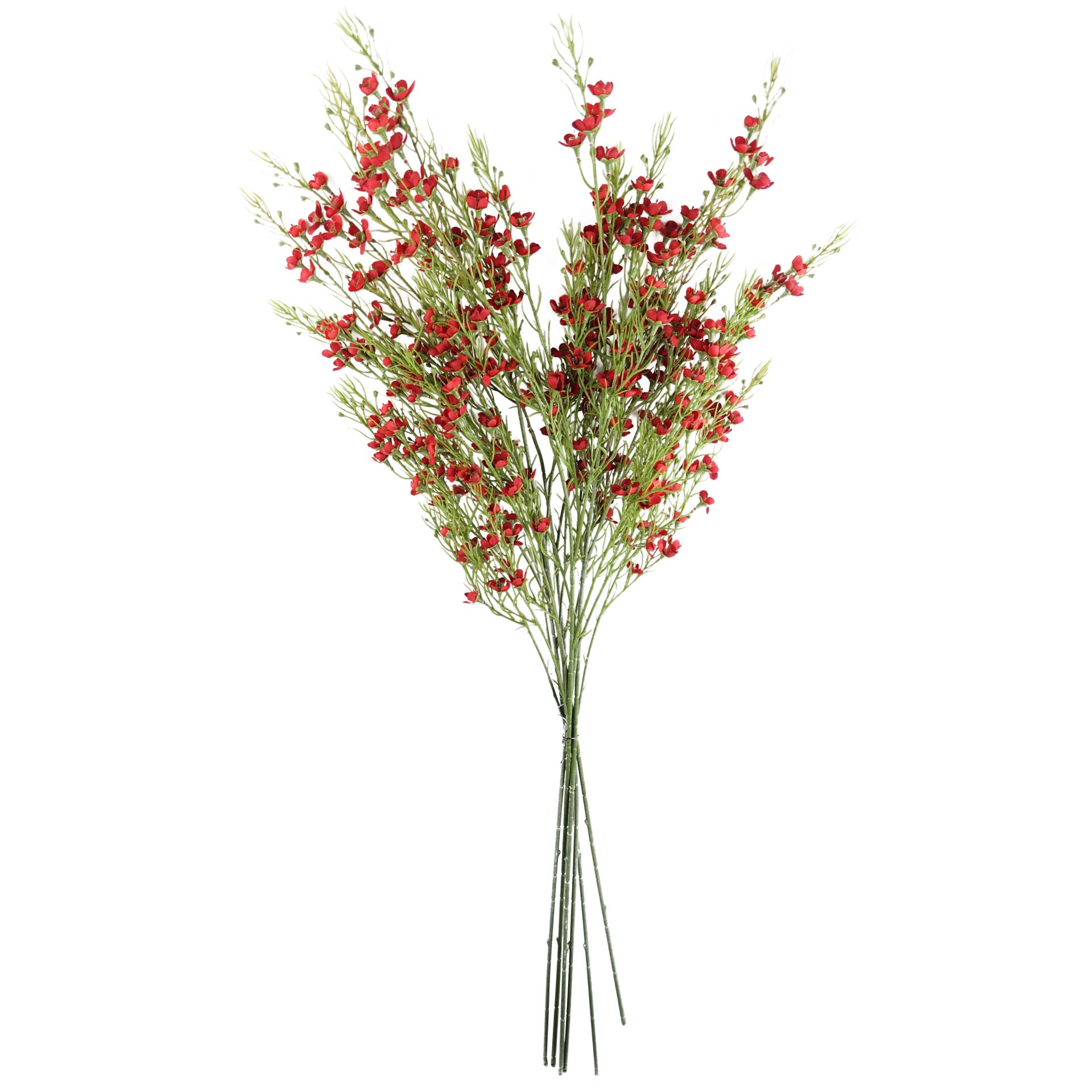 100cm Artificial Foliage Stem with Small Flowers