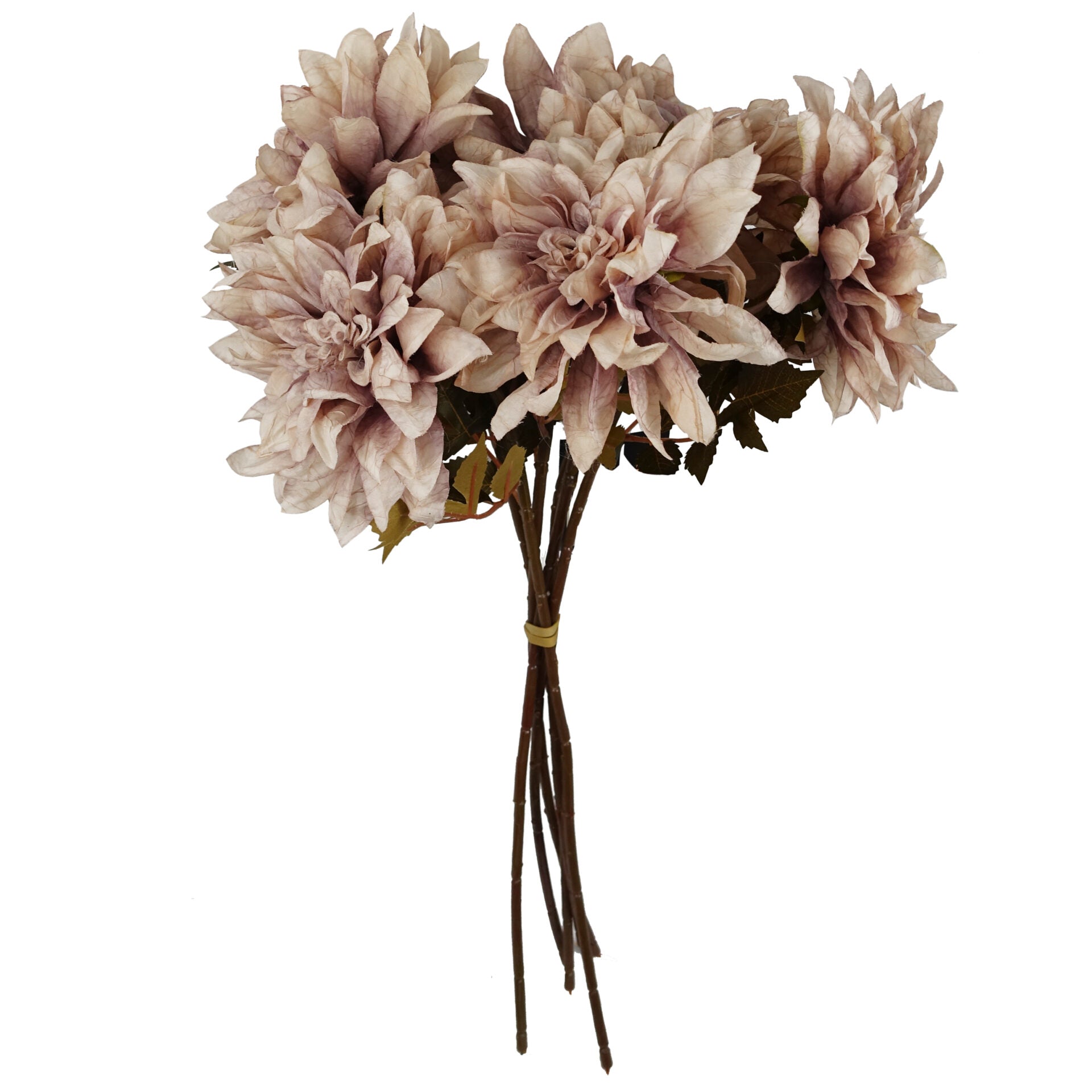 55cm Artificial Faux Dahlia Flower Stem