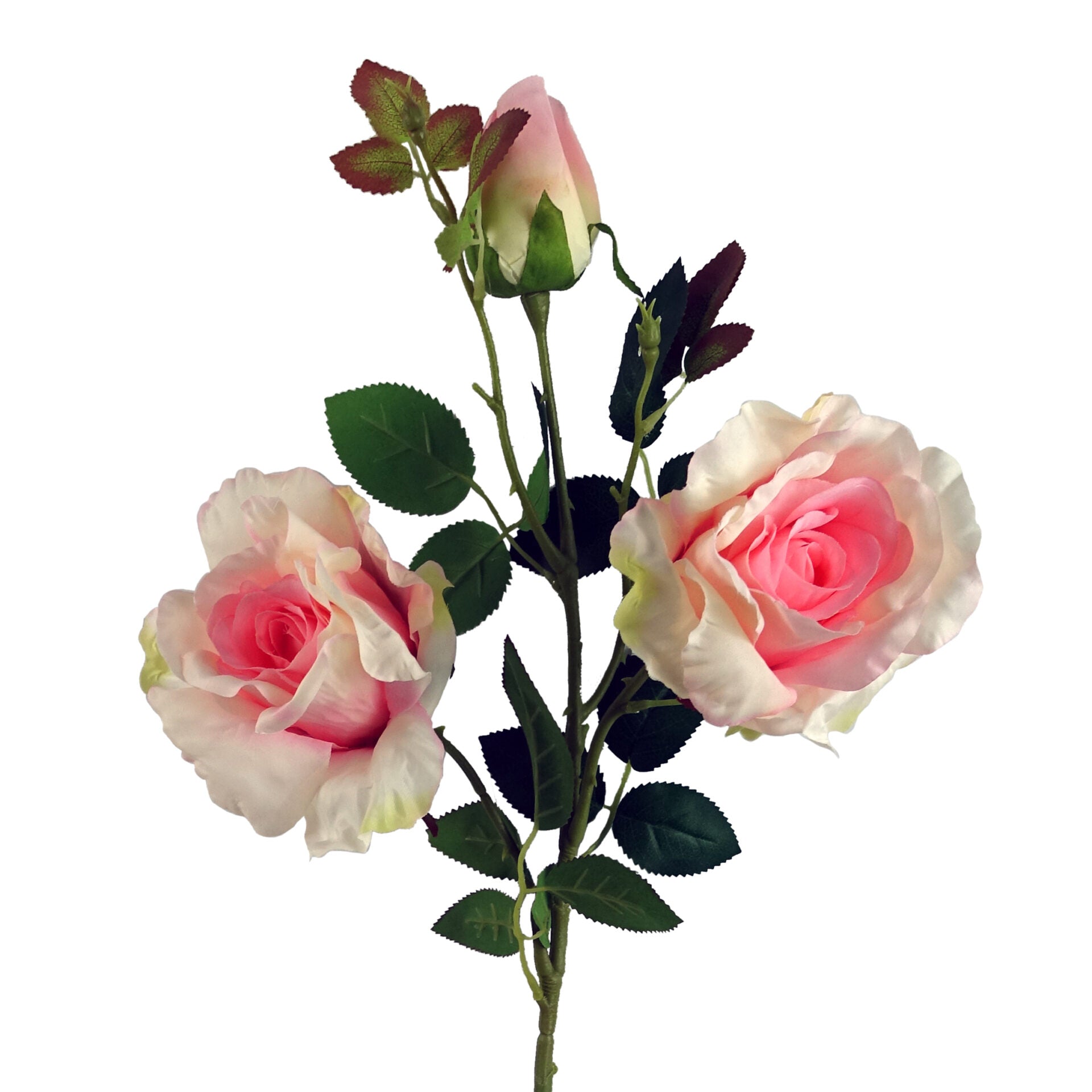 Realistic Artificial Rose Flower Stems