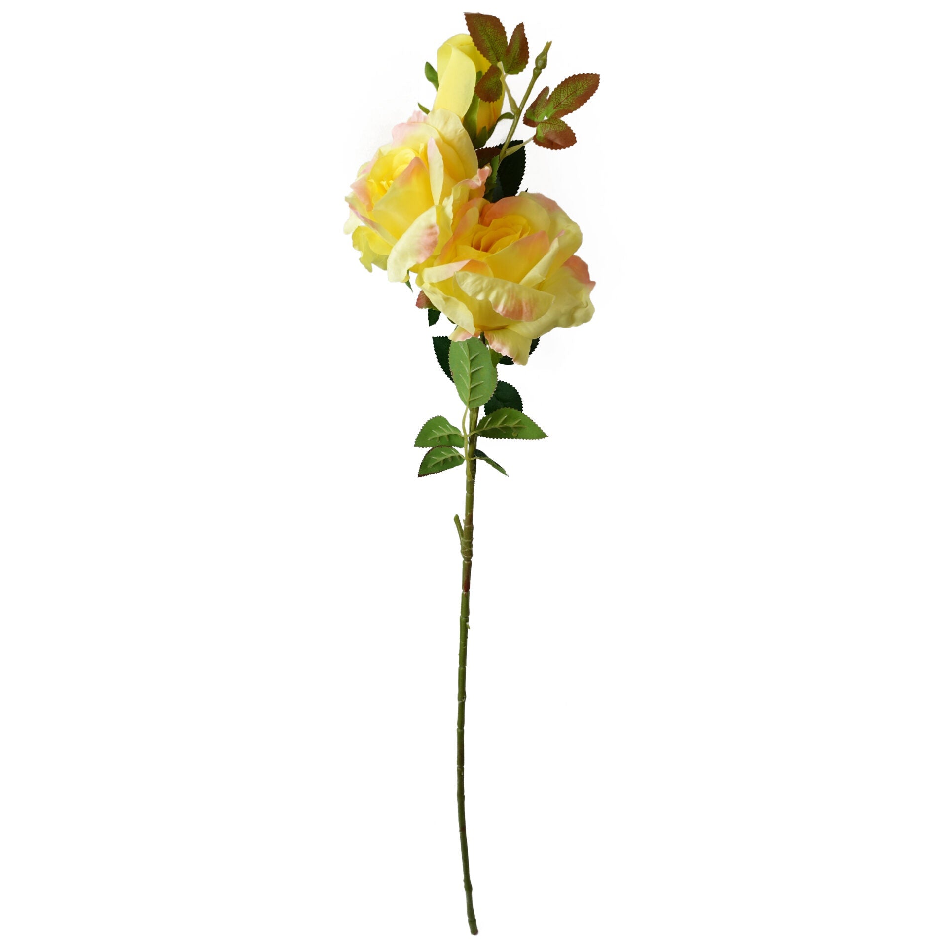Realistic Artificial Rose Flower Stems