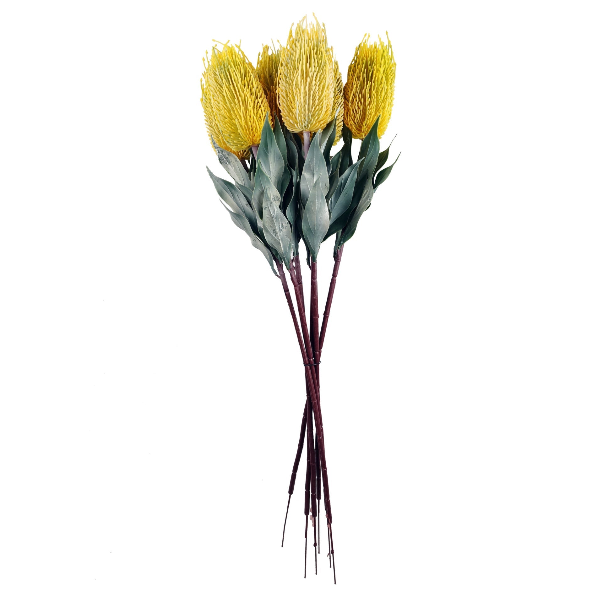 75cm Banksia Menziesii Faux Flower Stem Artificial