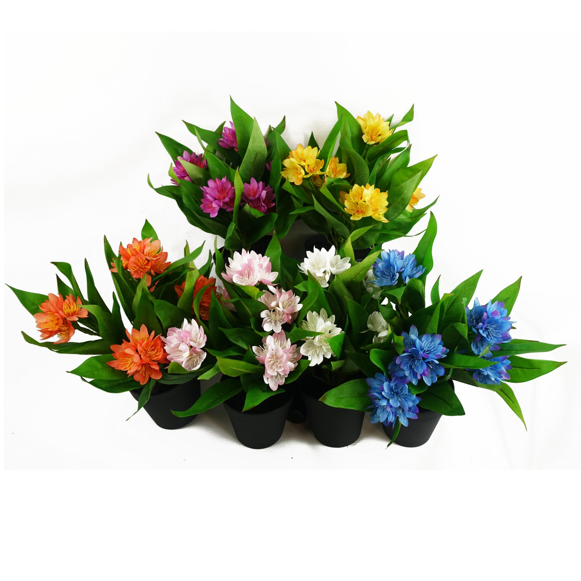18cm Artificial Freesia Flowering Plant