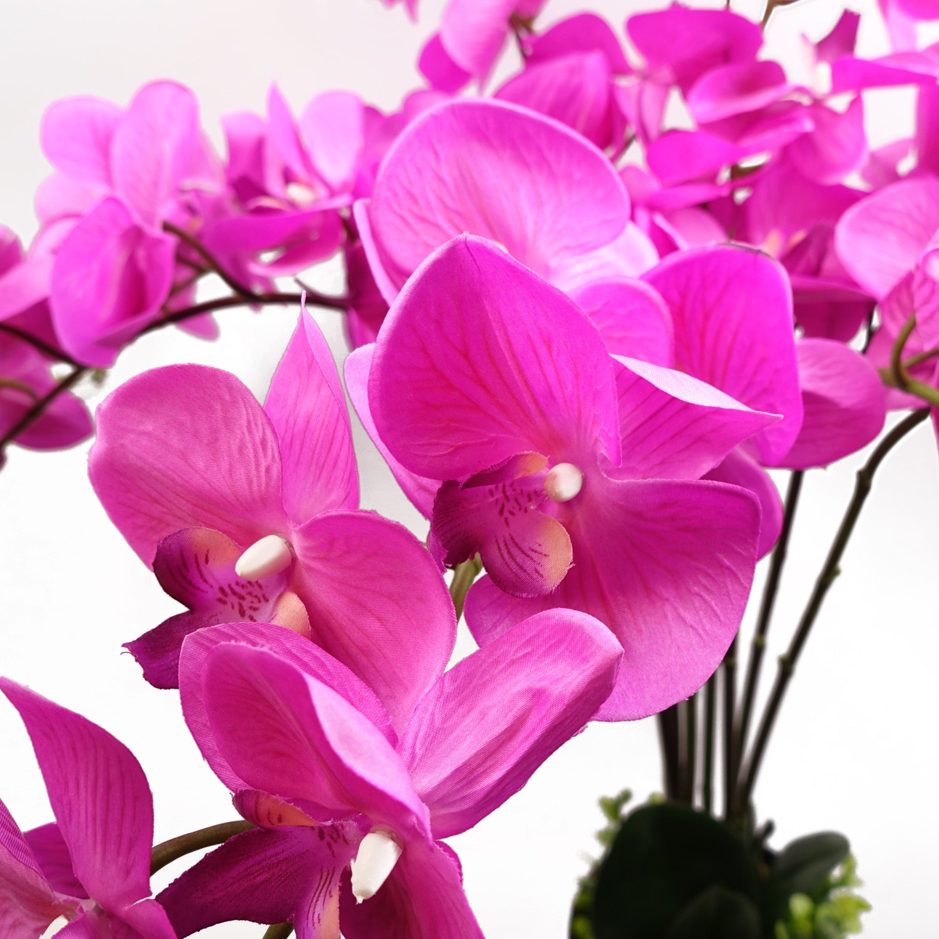 85cm Artificial Deluxe Bush Orchid