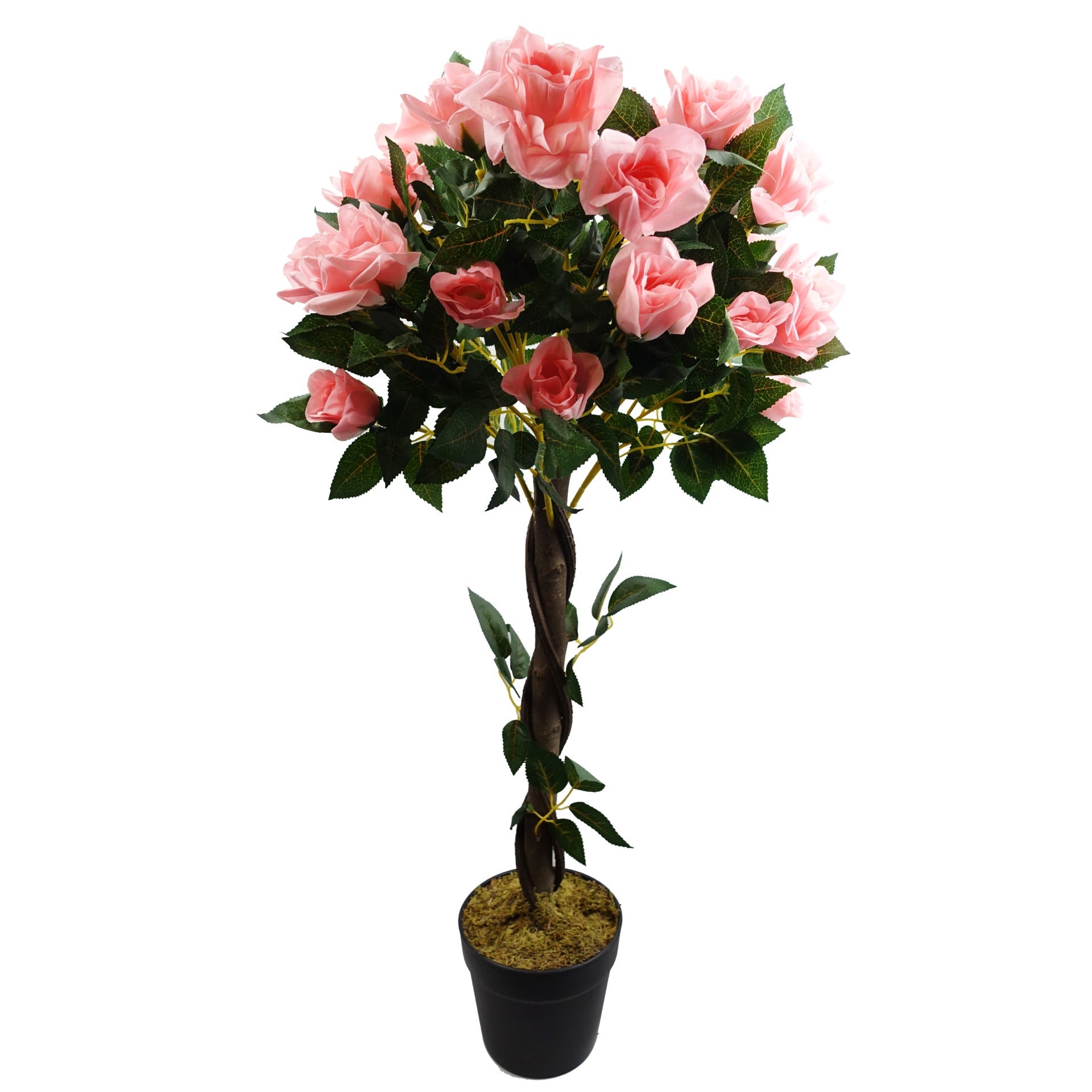 Artificial Floral Rose Tree Wedding Twisted Vine Detail 90cm (3ft)