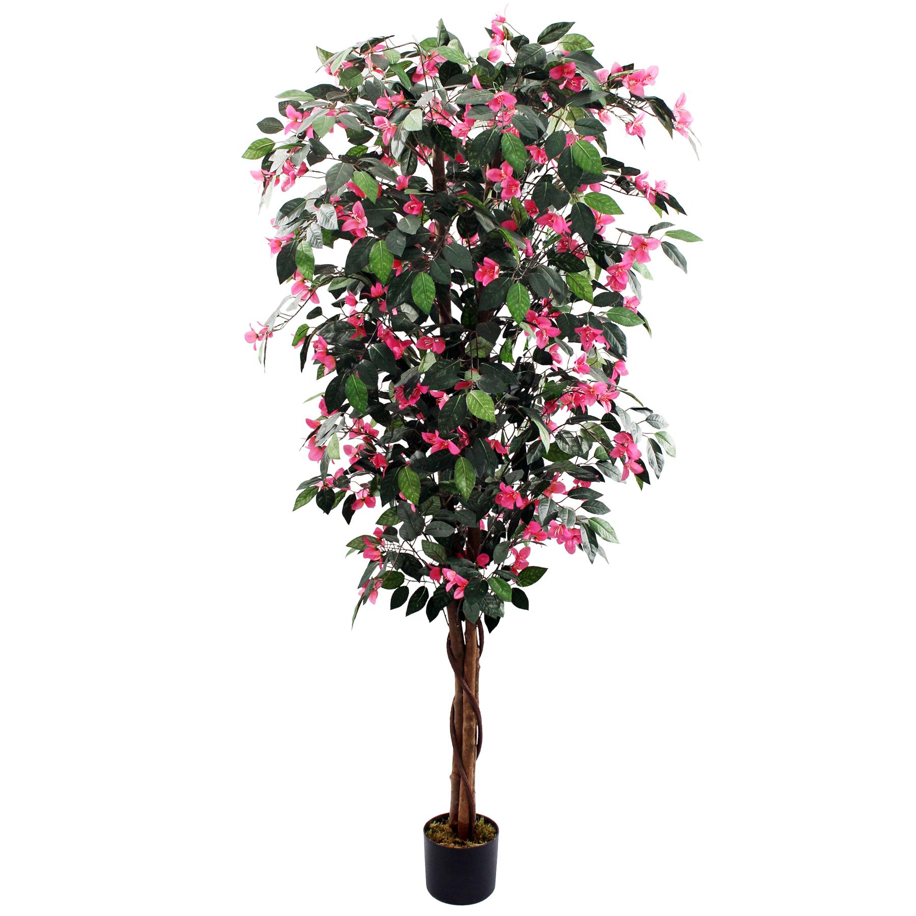 180cm Giant Artificial Pink Flowering Bougainvillea Tree
