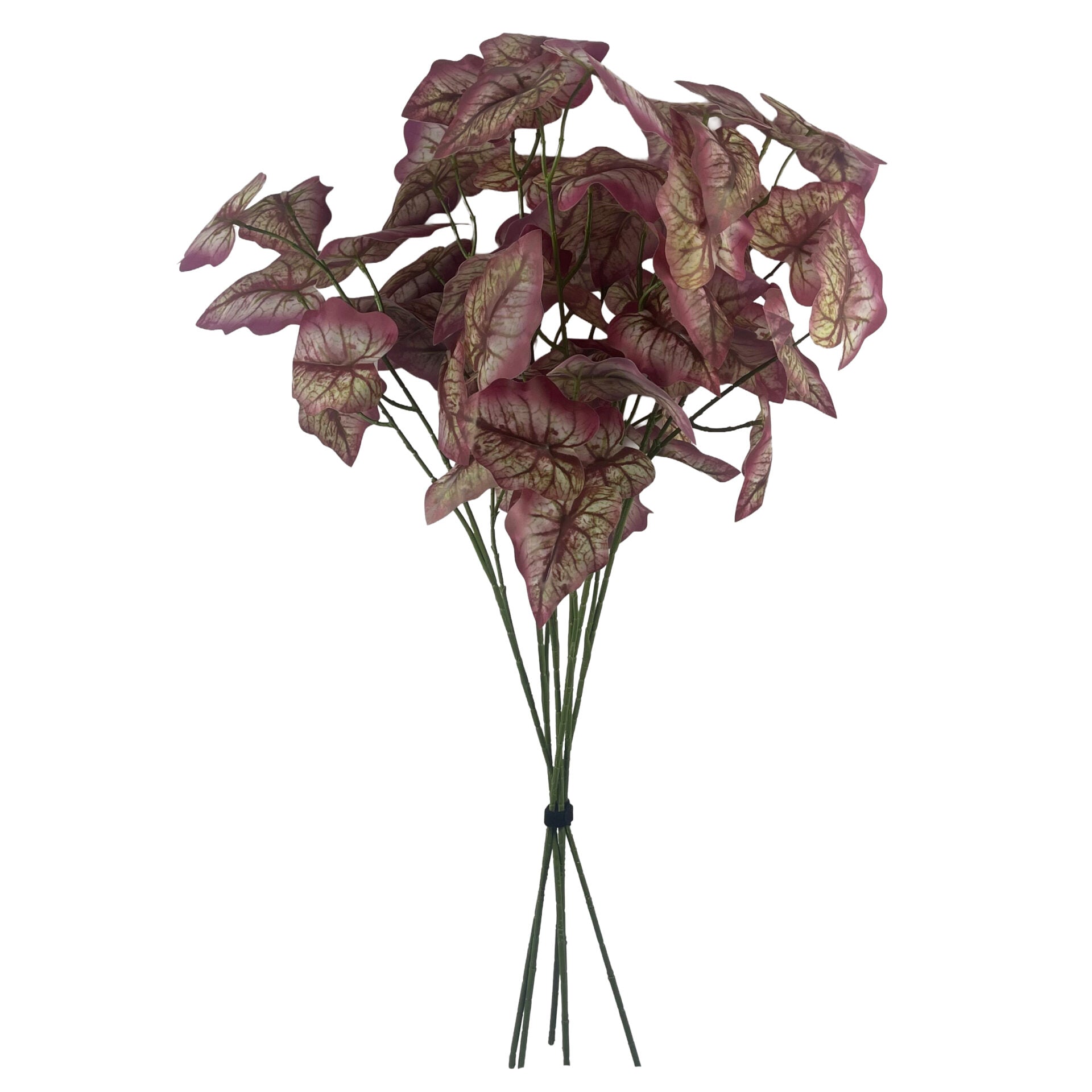 85cm Artificial Purple Leaf Foliage Stem Spray