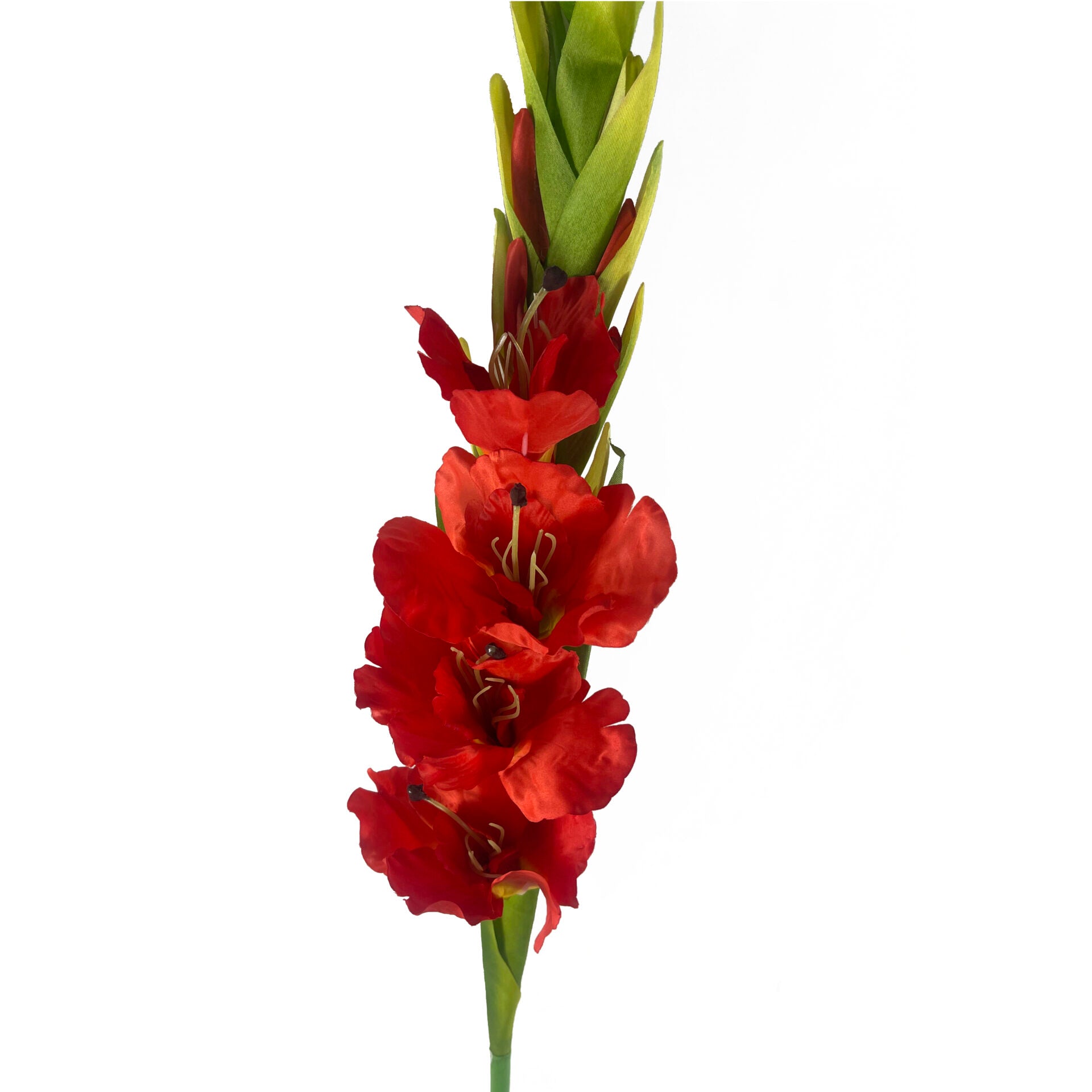 115cm Artificial Silk Gladioli Stem