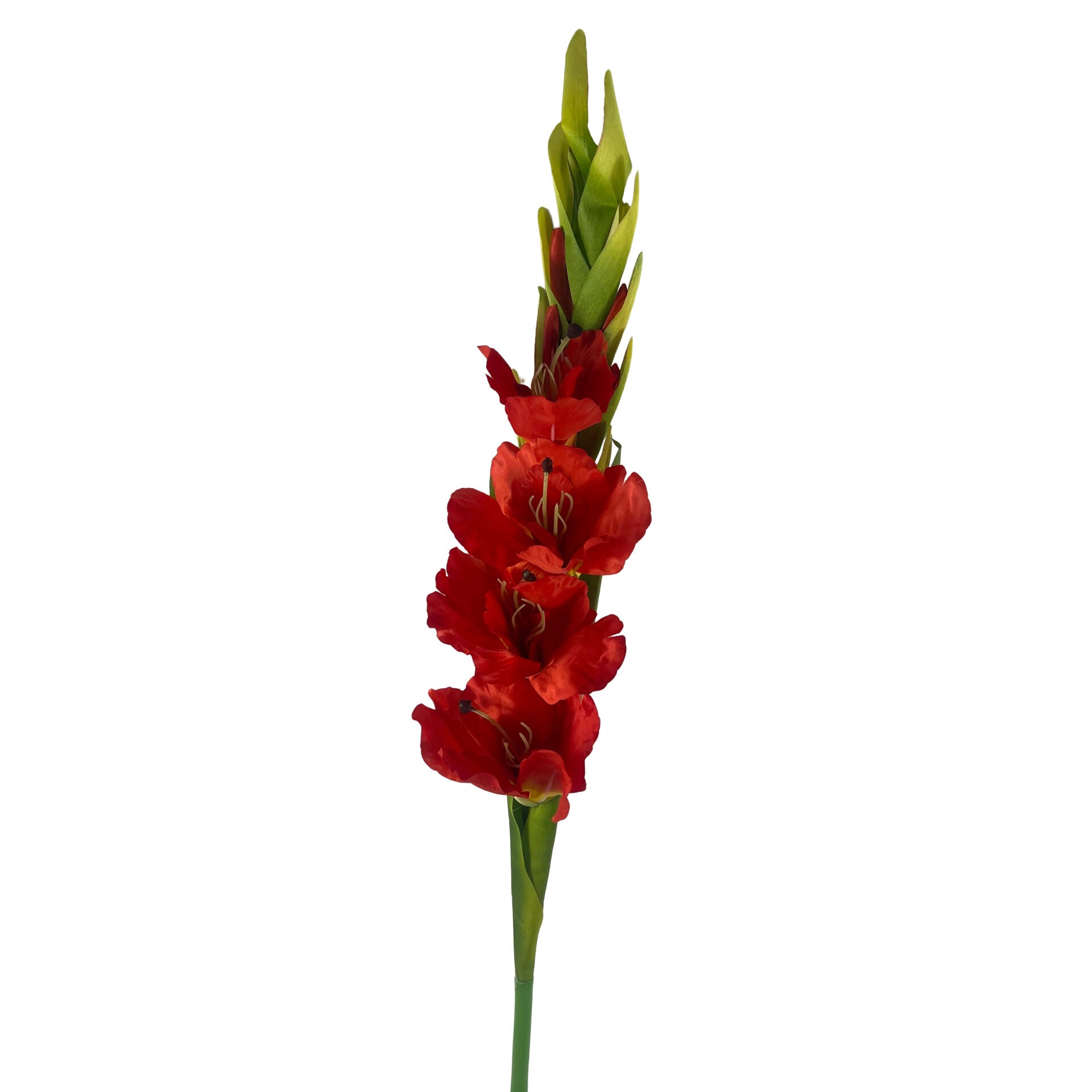 115cm Artificial Silk Gladioli Stem