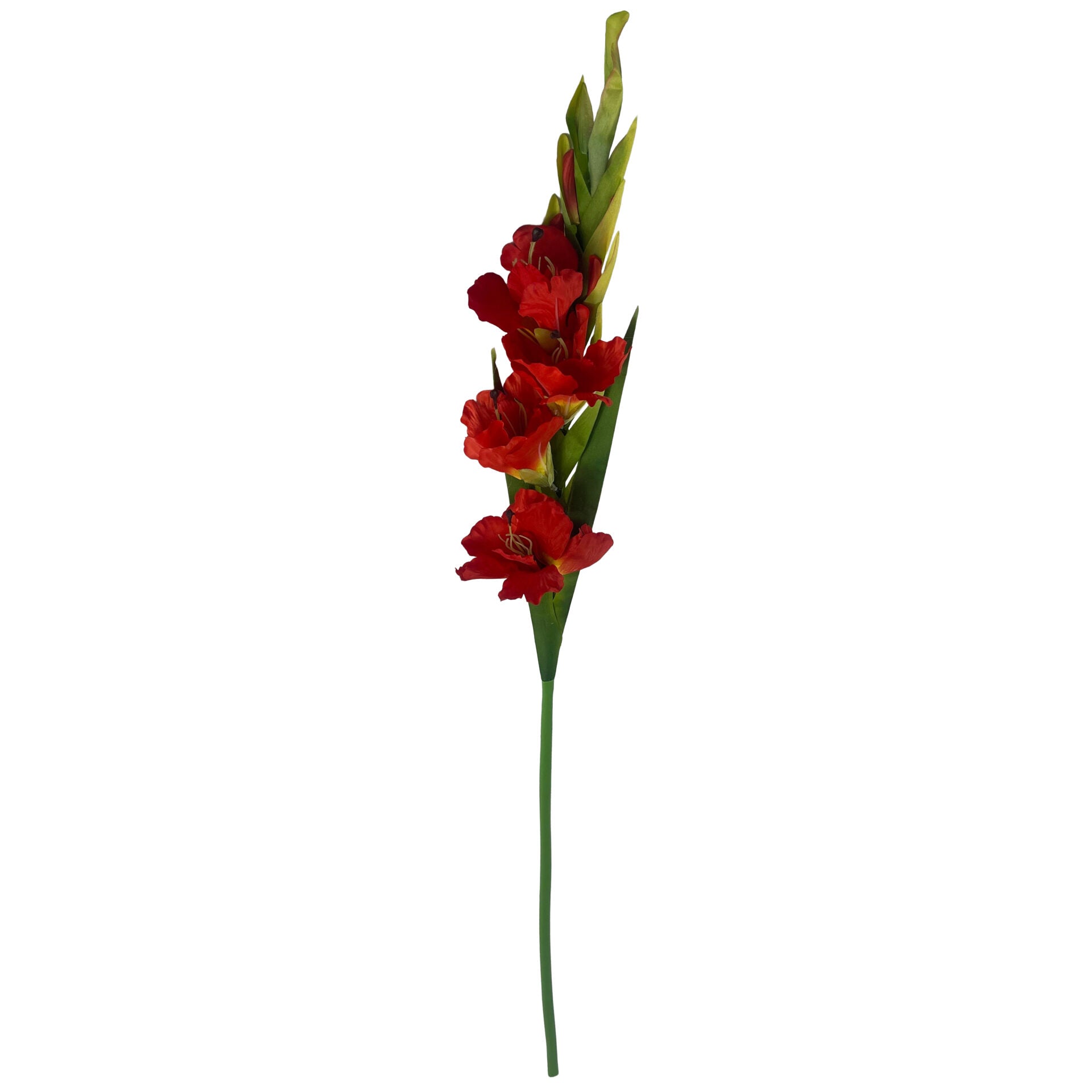 115cm Artificial Silk Gladioli Stem
