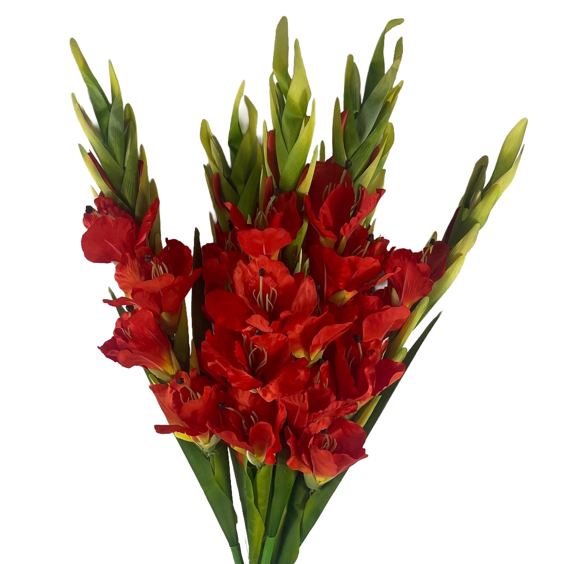 115cm Artificial Silk Gladioli Stem