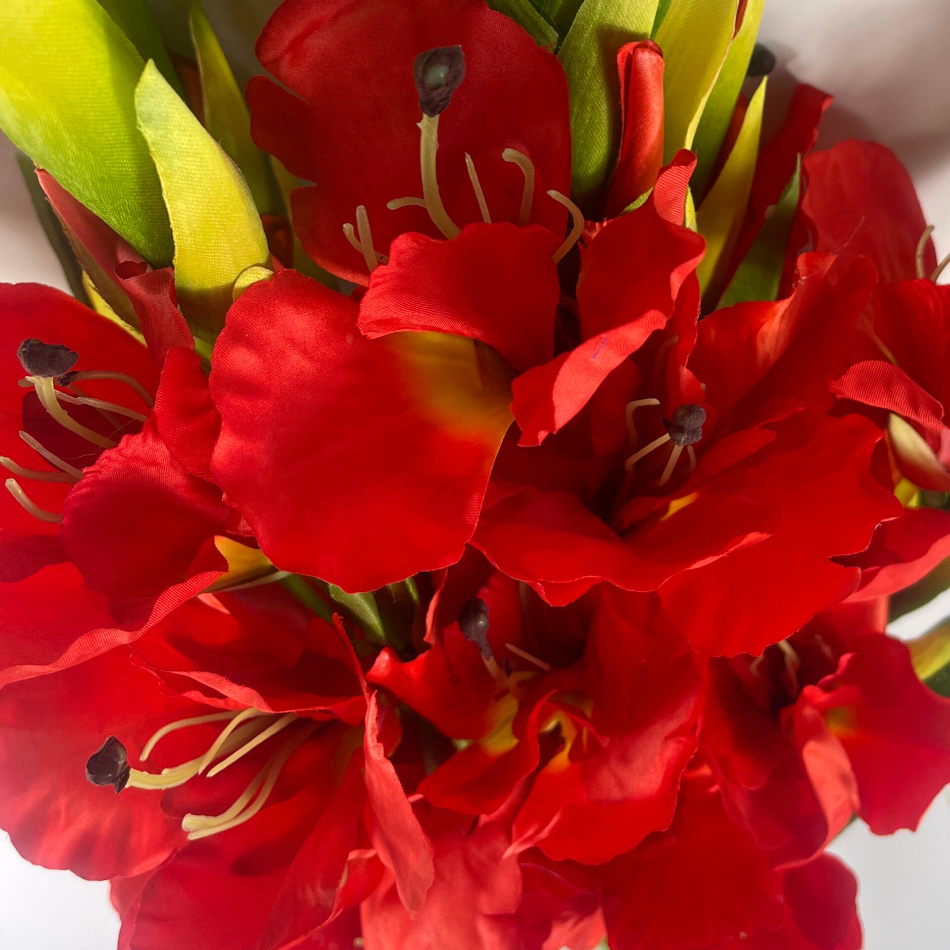 115cm Artificial Silk Gladioli Stem