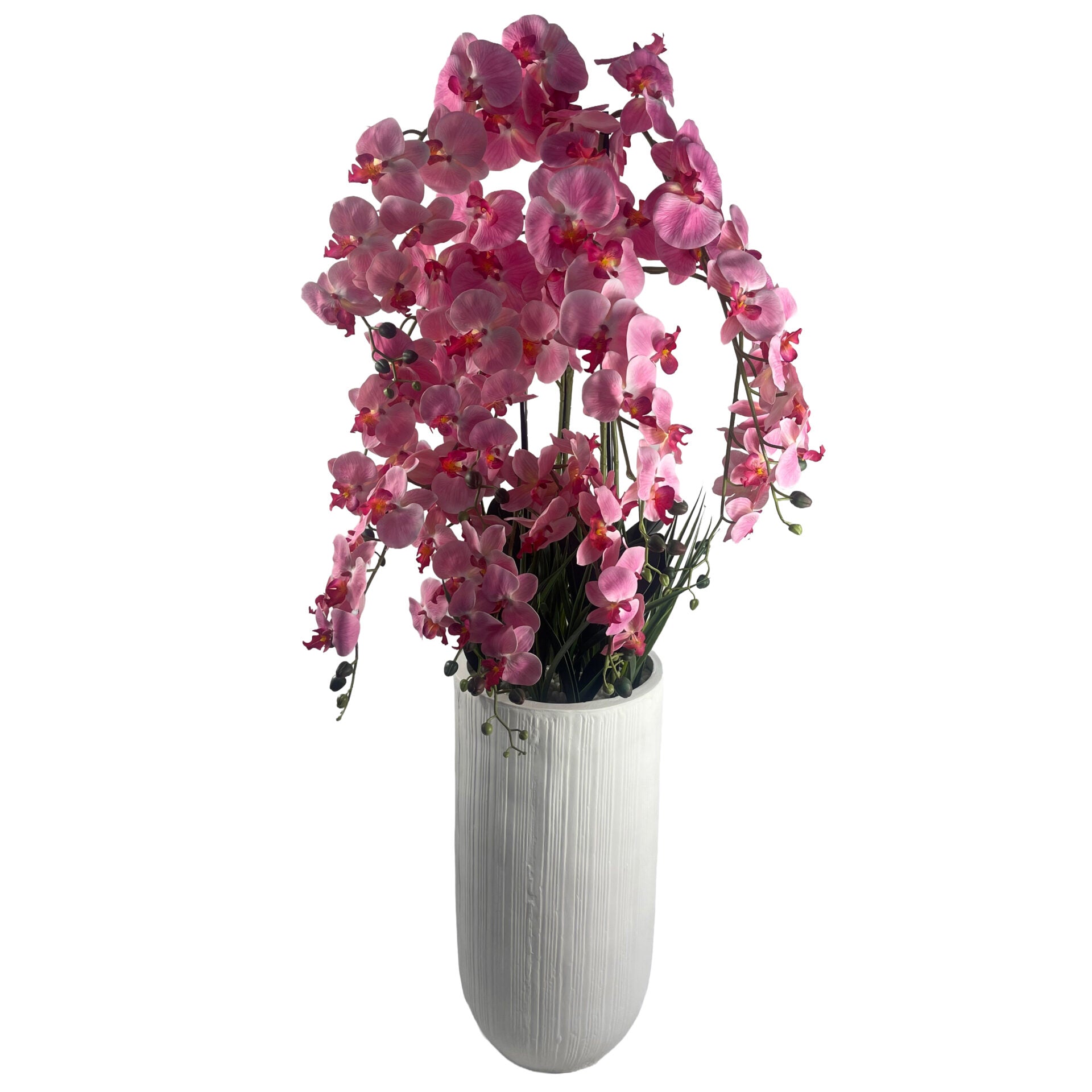 150cm Artificial Pink Orchid Potted Display Artificial