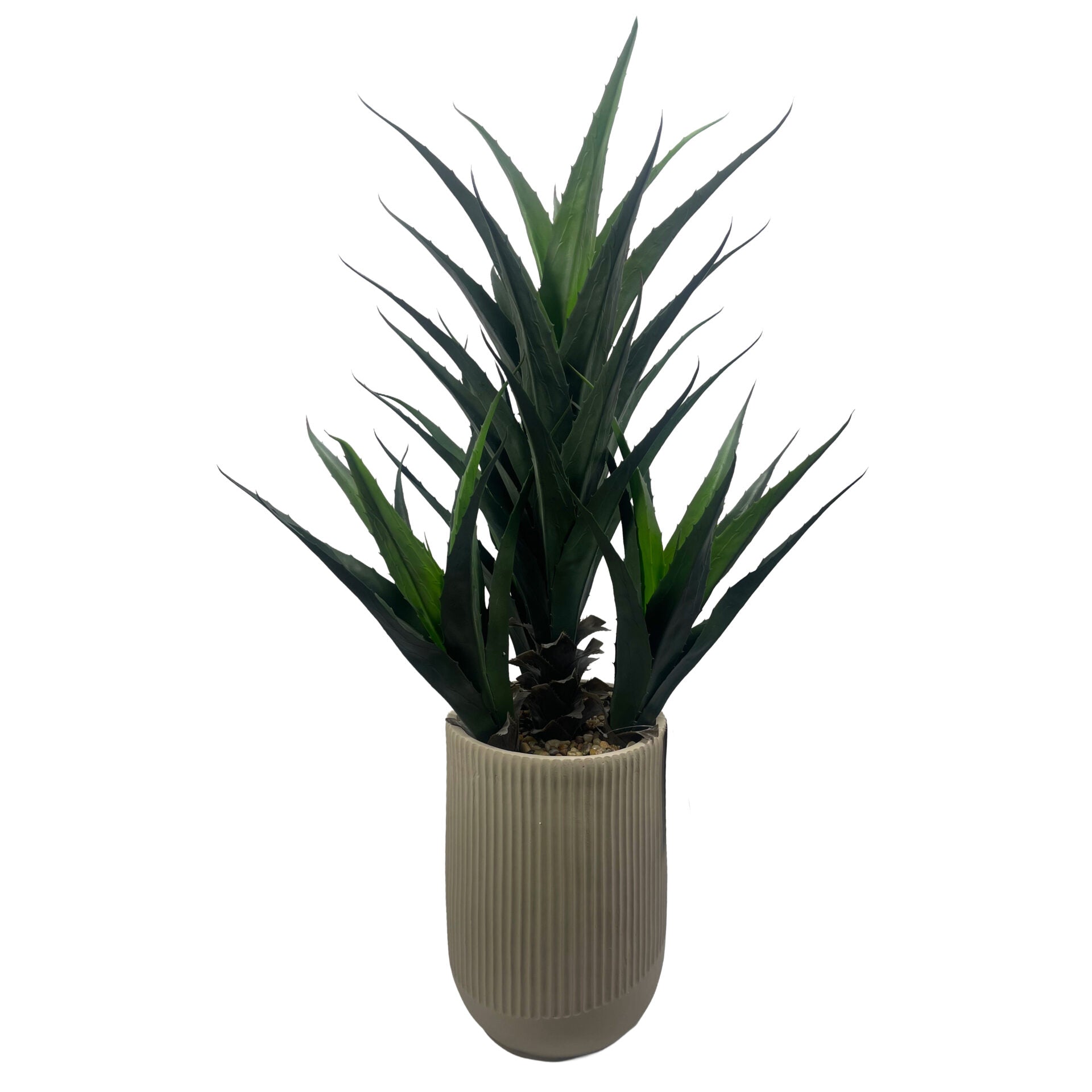 110cm Artificial Agave Tropical Display in Pot Artificial