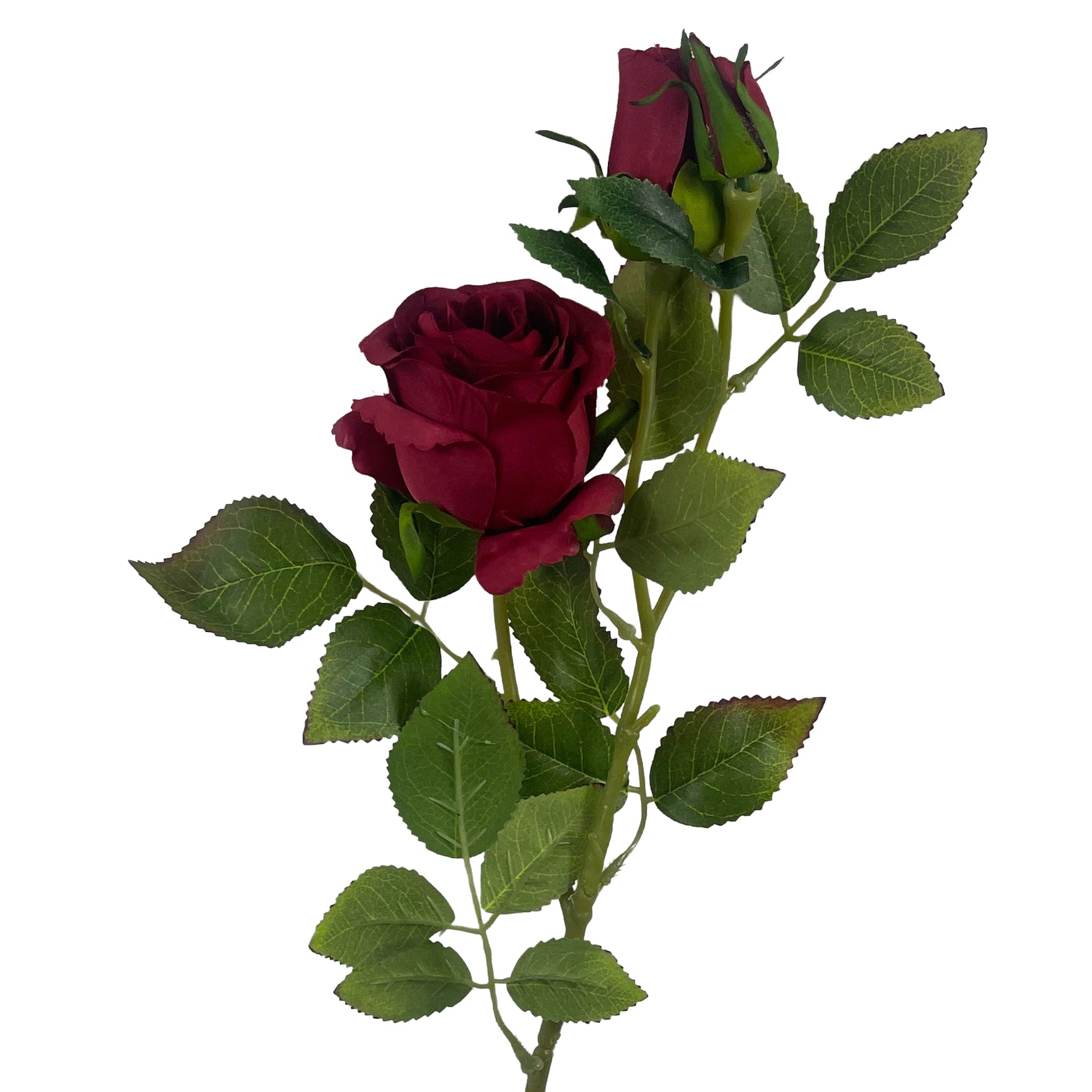 Realistic Artificial Rose Flower Stems