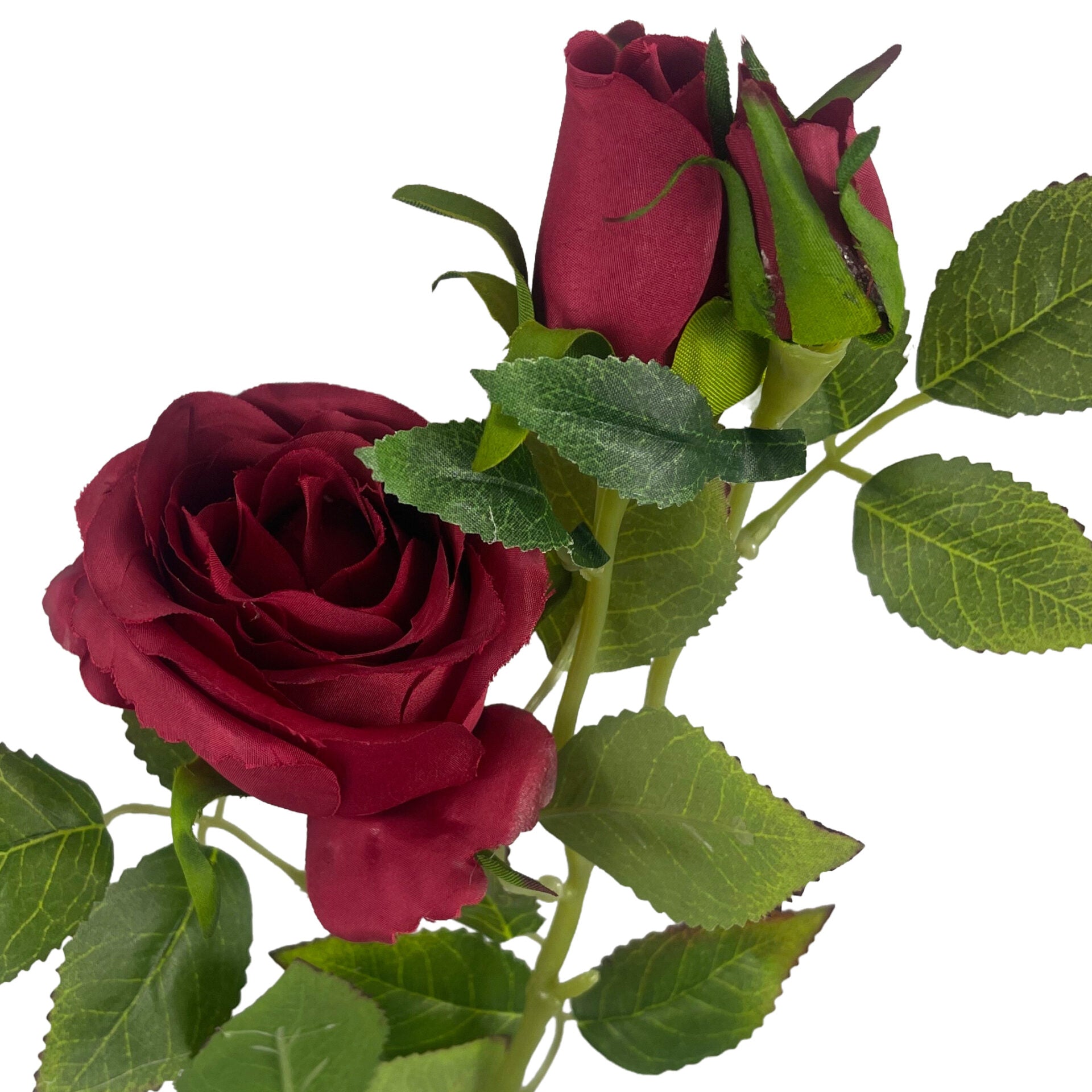Realistic Artificial Rose Flower Stems