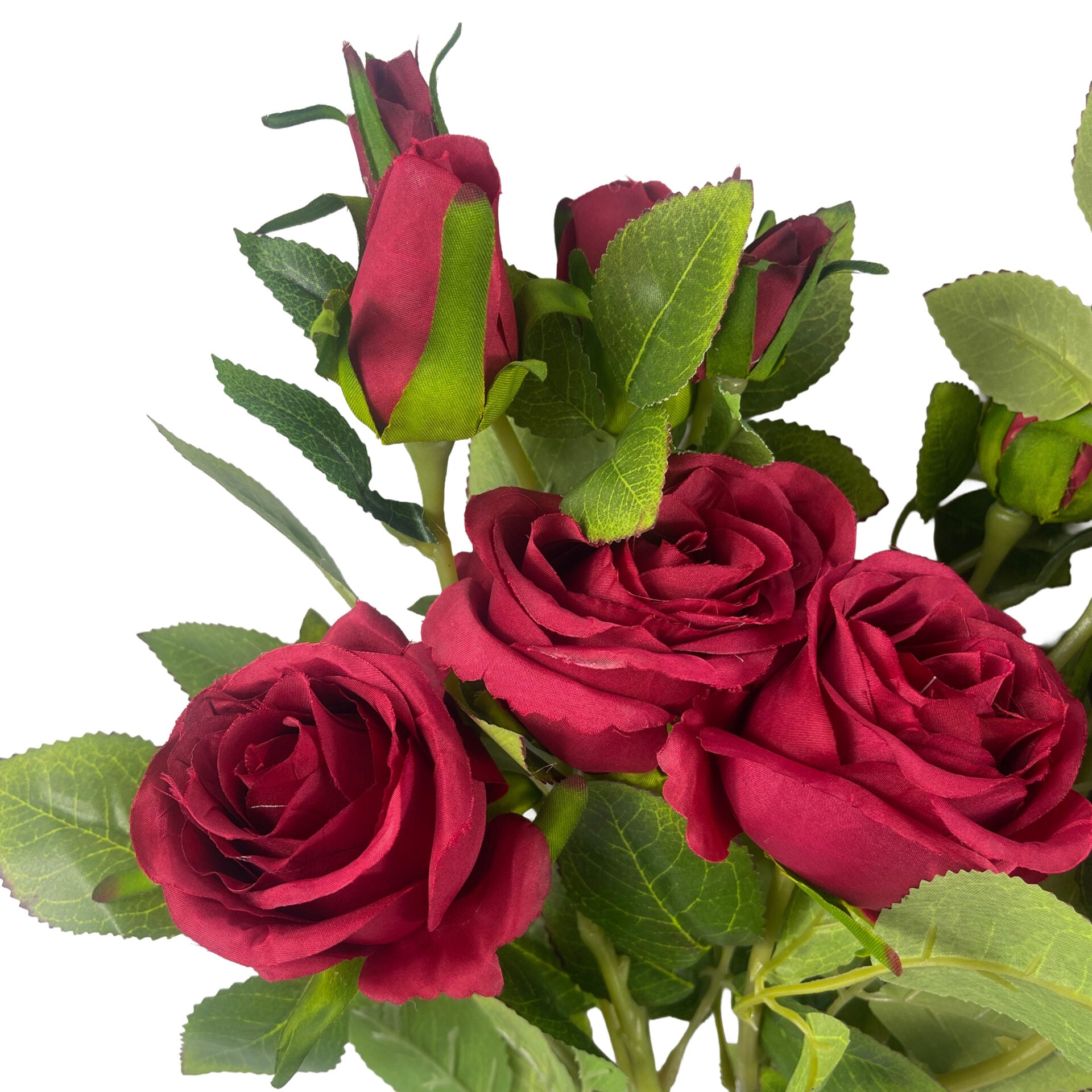 Realistic Artificial Rose Flower Stems